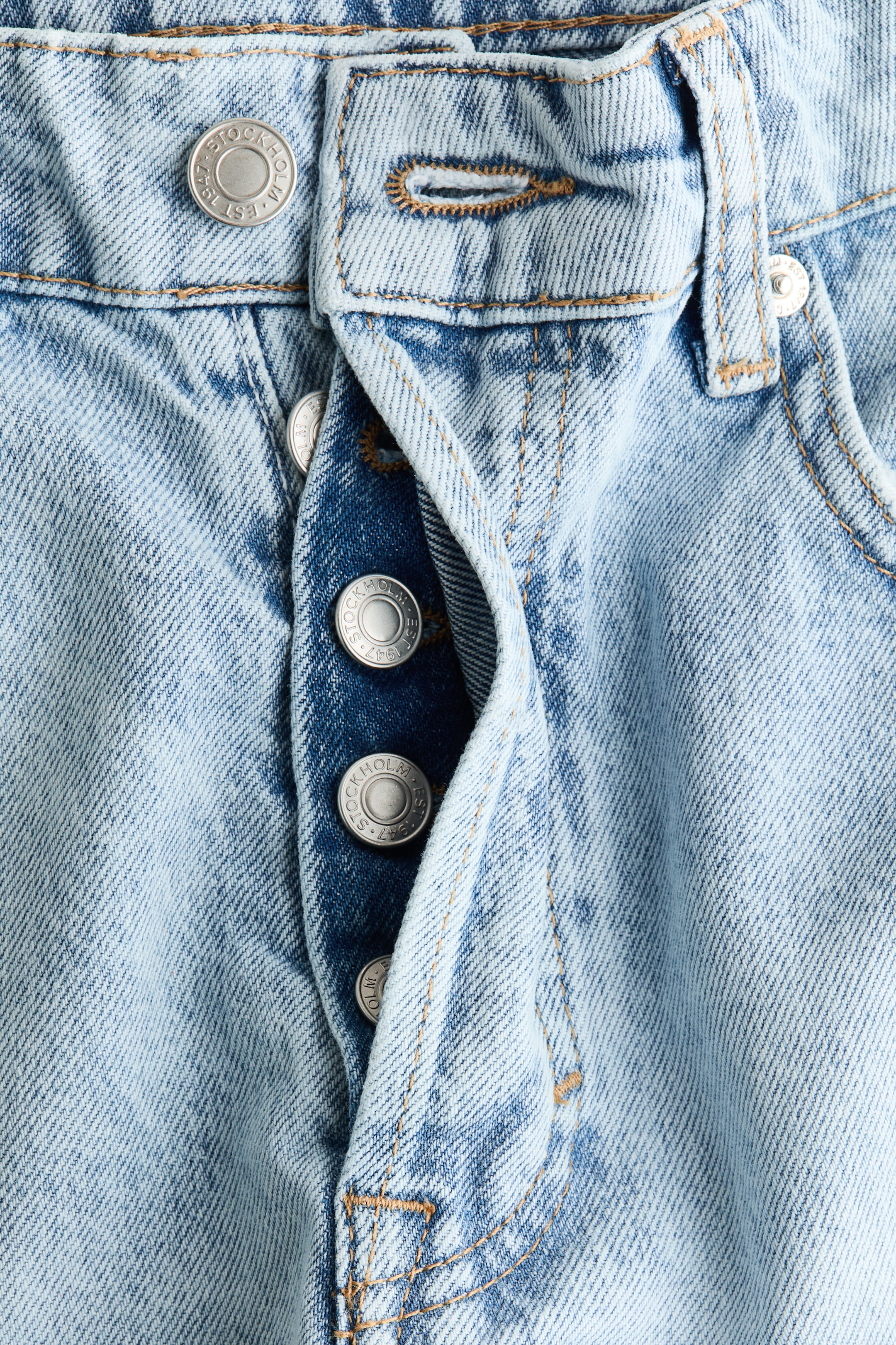 Jean flottant taille classique