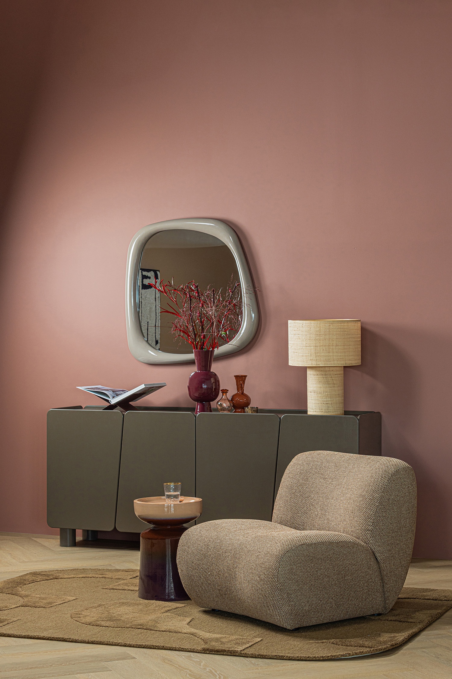 Nomu Fauteuil - Bruin