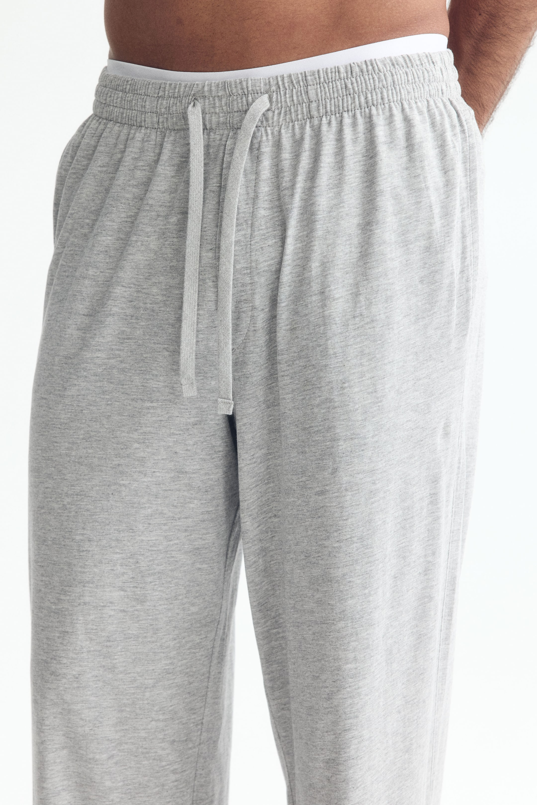 Мужские брюки H&M Relaxed-Fit Jersey Pants — фото 6