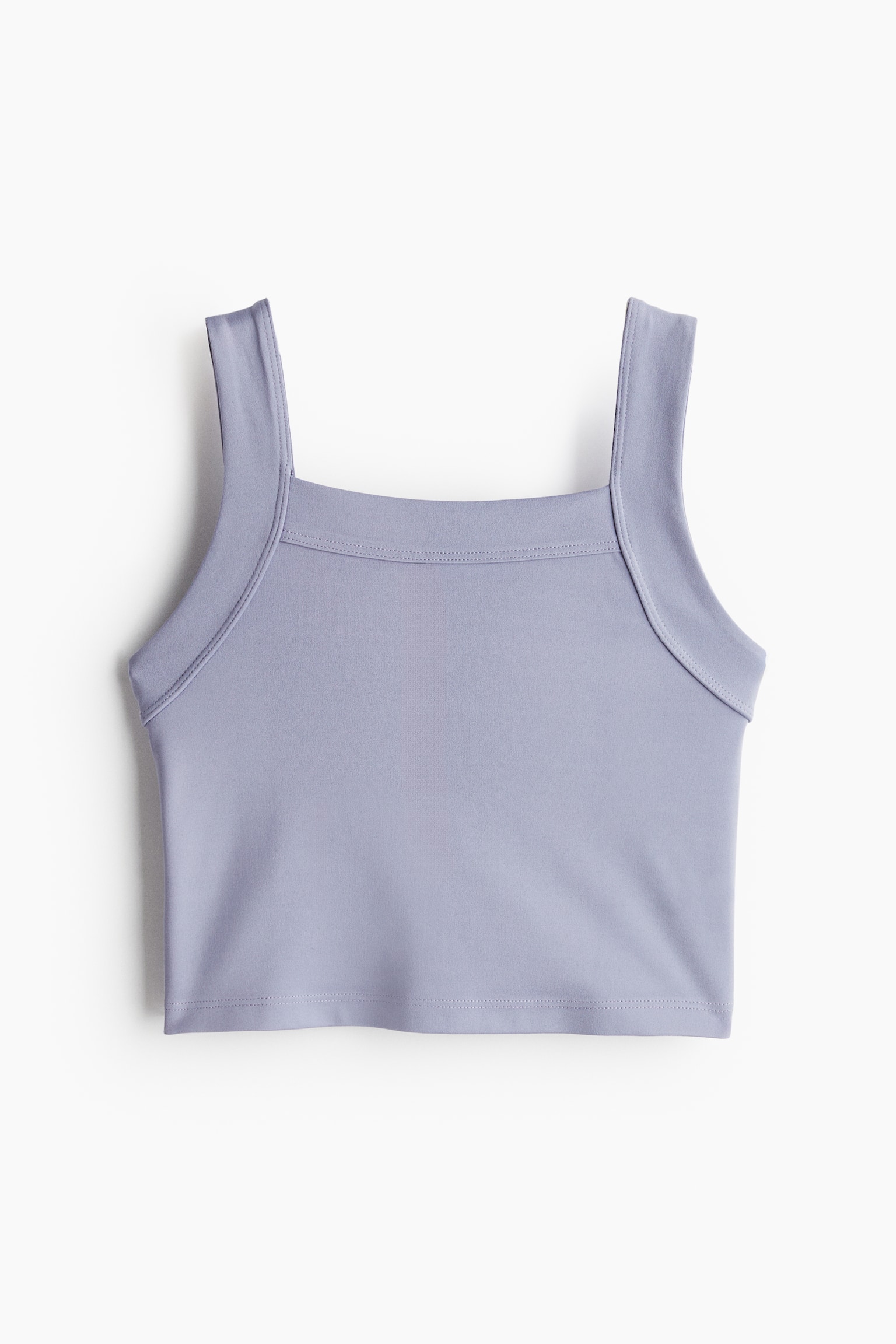 Short Activewear Singlet In SoftMove™ - Light purple - 1