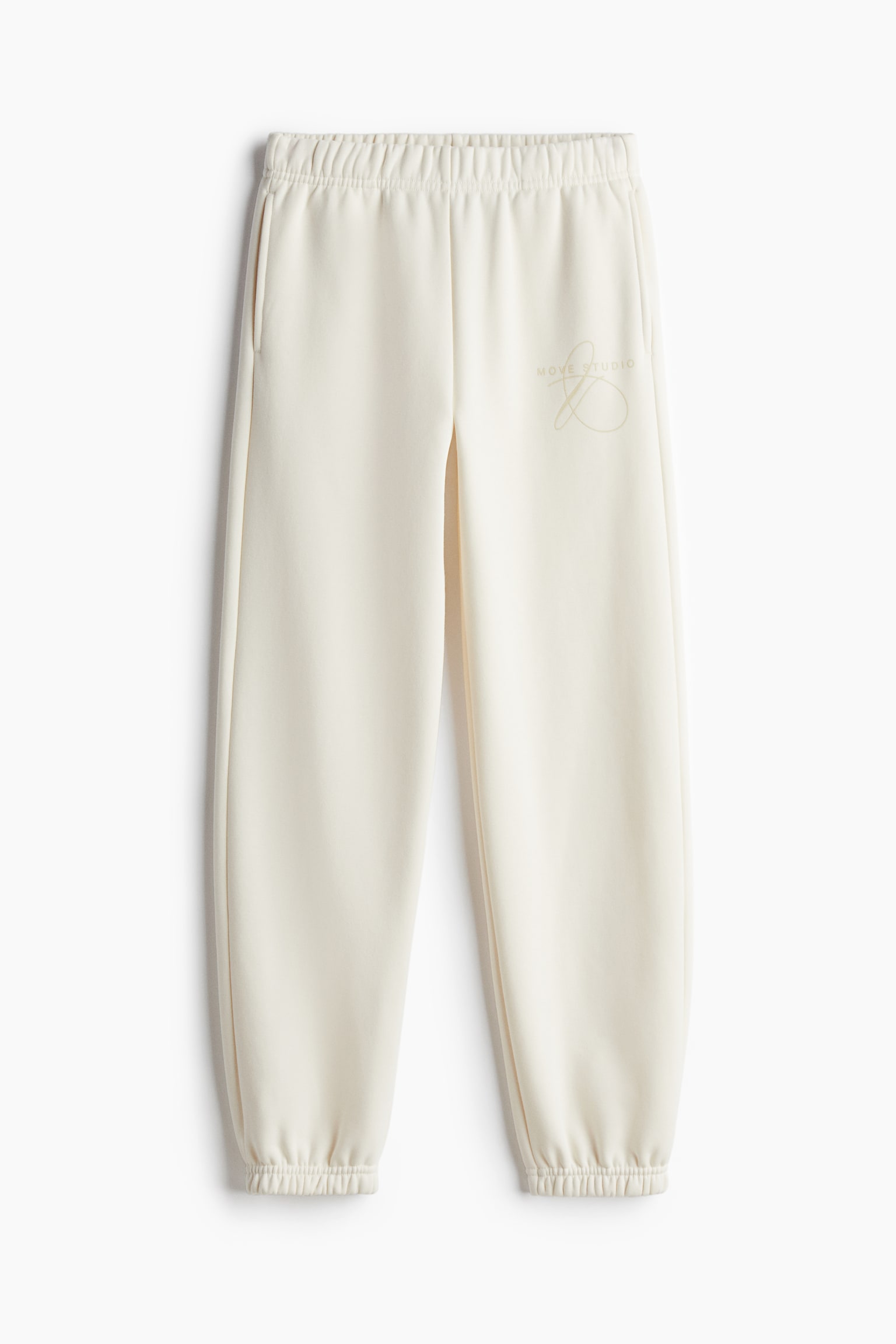 Sports joggers - Cream - 1