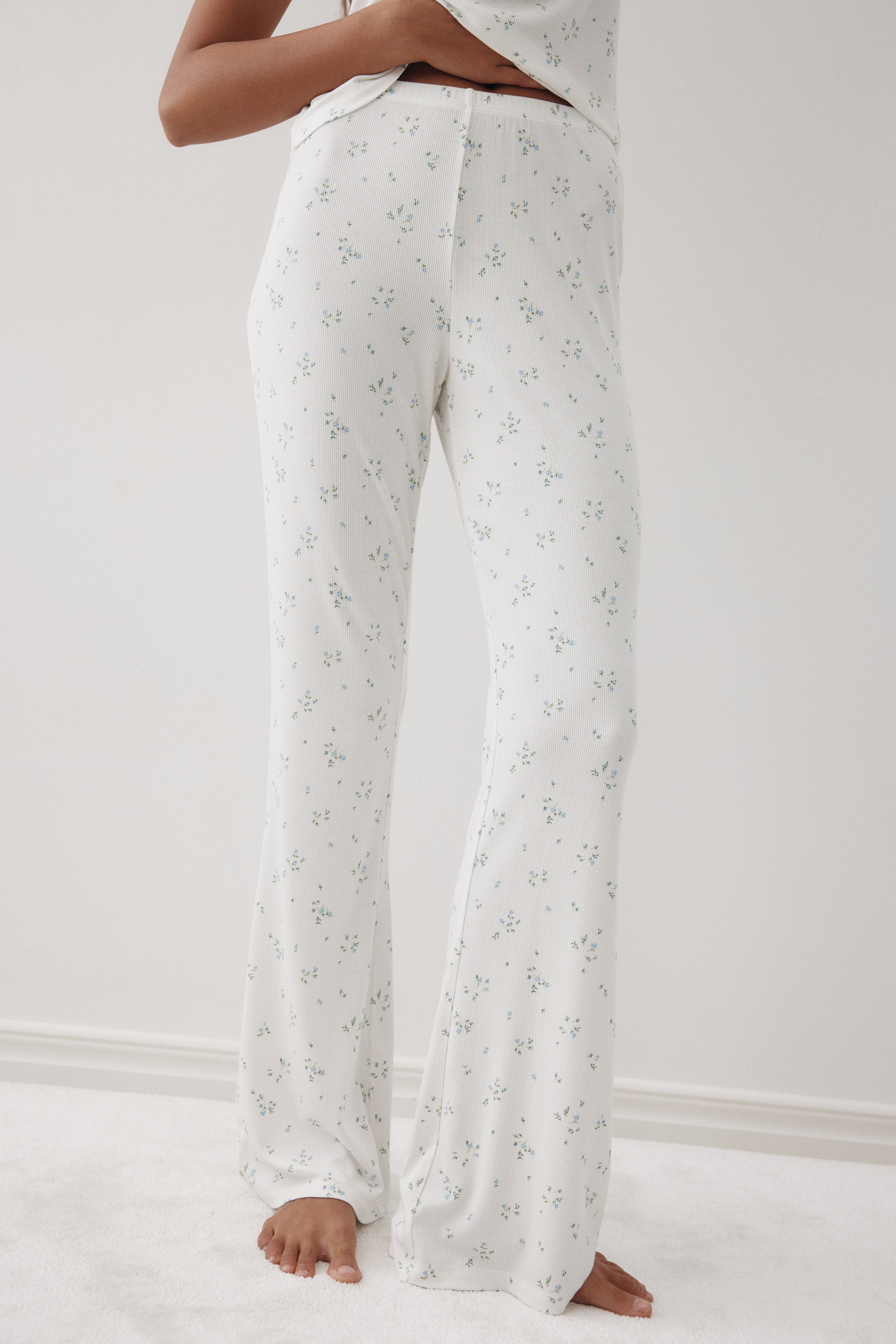 Ribbed modal pyjamas