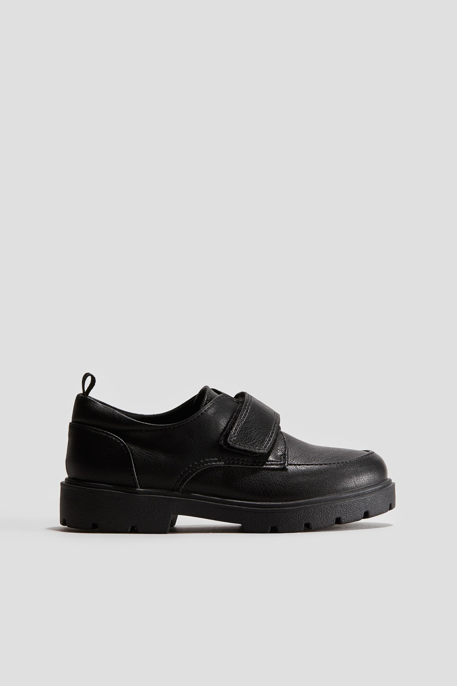 School derby shoes - Black - 1