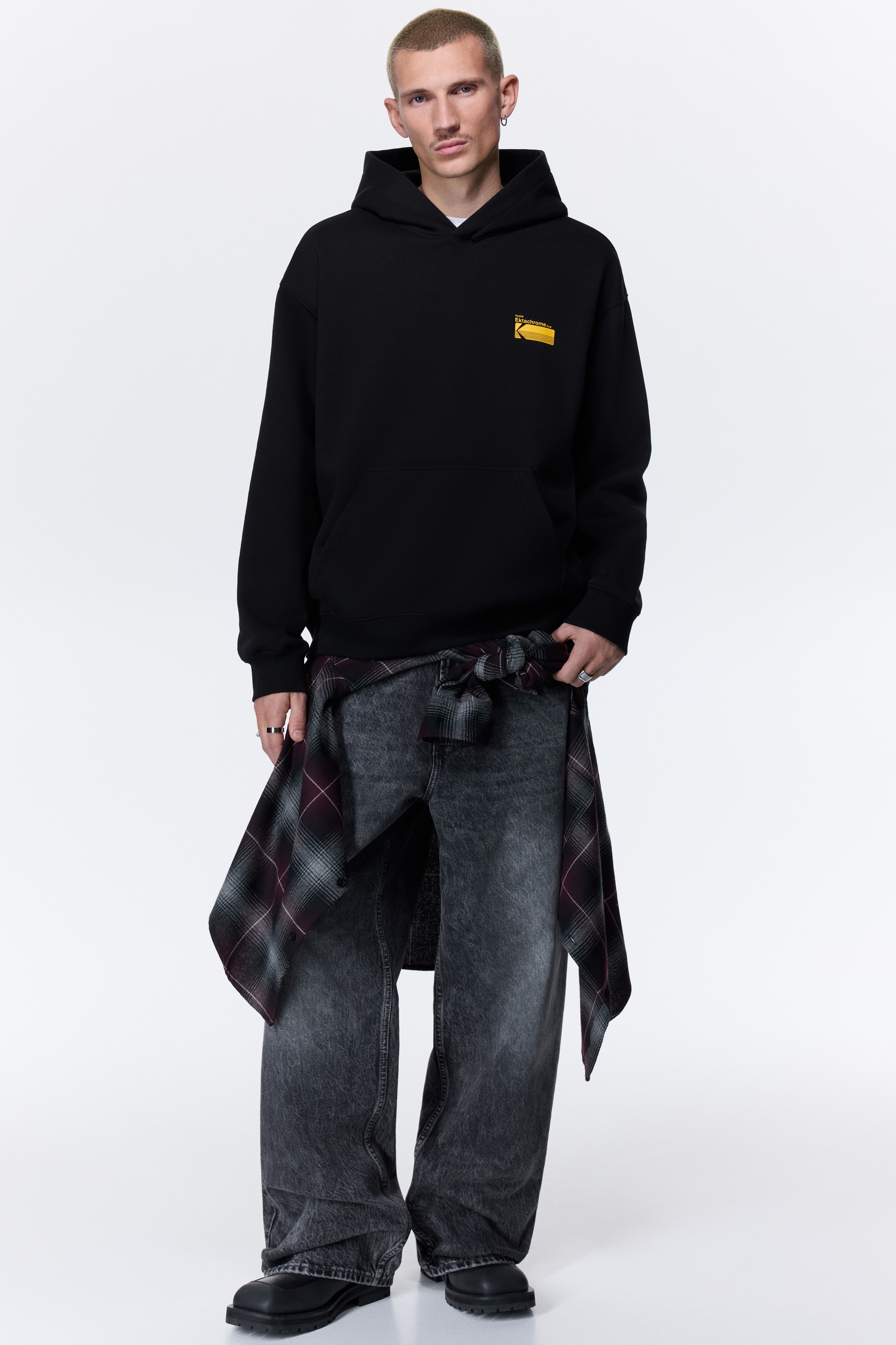 Loose Fit Printed hoodie