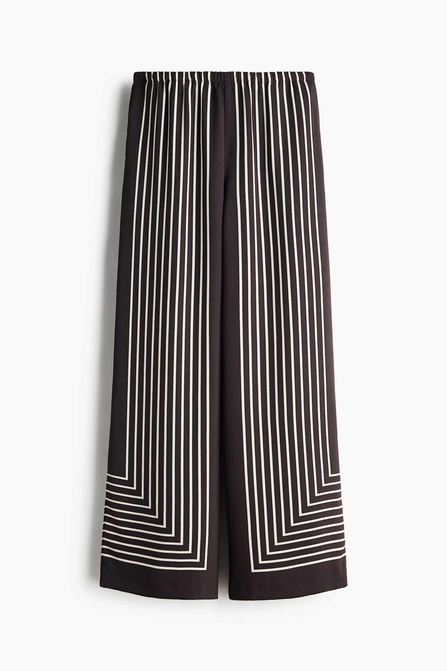 Pantalón - Café oscuro/Rayado/Azul oscuro/Diseño - 2