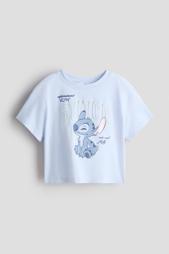 Детские футболки H&M Cotton T-Shirt with Printed Motif