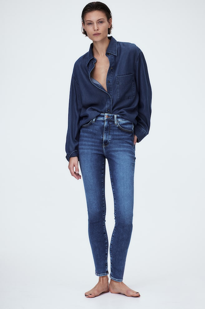 True To You Skinny Ultra High Ankle Jeans - Denimblau/Schwarz/Denimblau/Blau/Helles Denimblau/Blasses Denimblau/Blau/Dunkelblau/Hellblau/Dunkles Denimblau/Dunkles Denimblau/Blau - 1