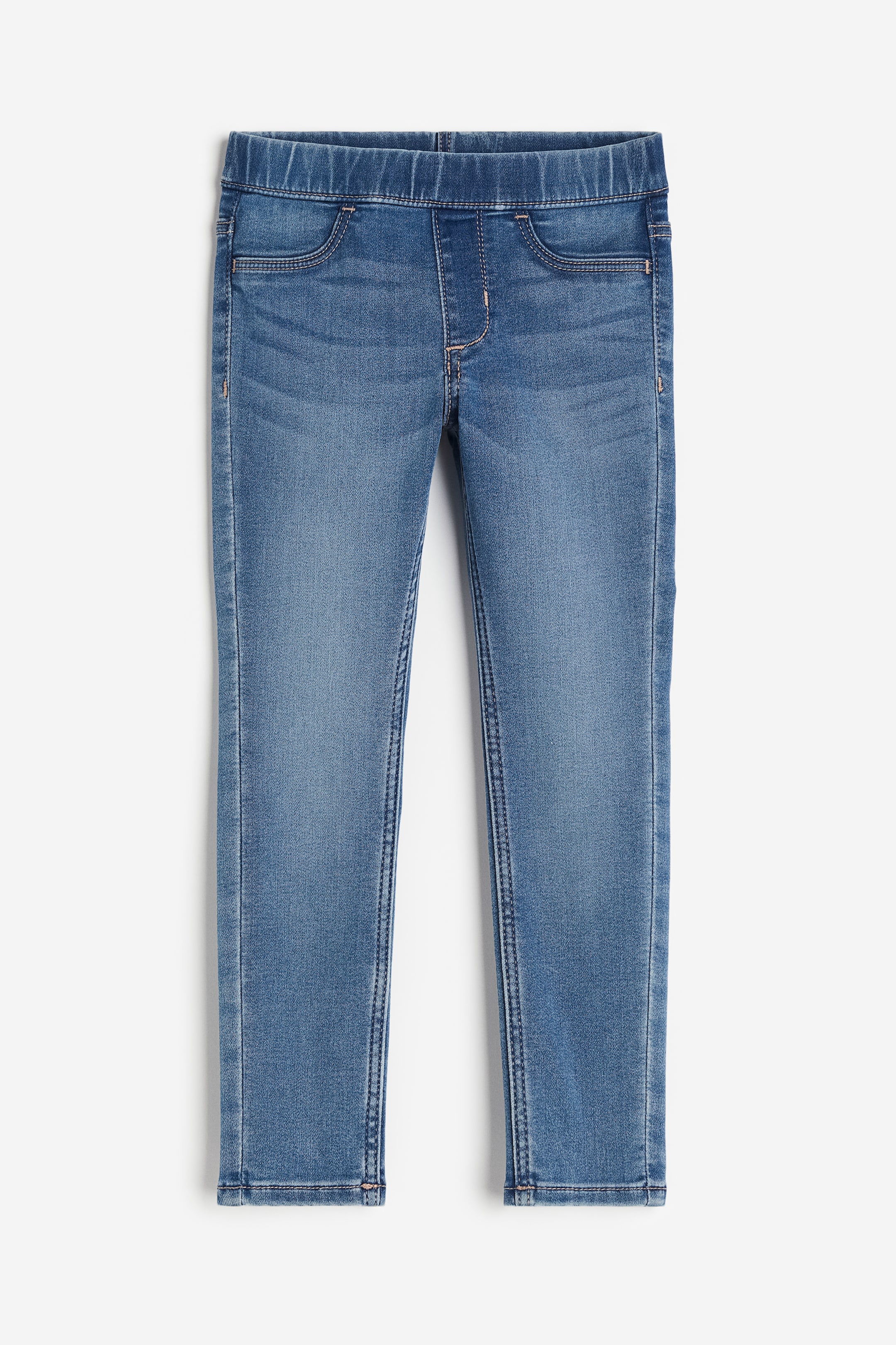 Zobraziť väčší obrázok: Džínsové legíny Super Soft - Džínsovomodrá - DETI | H&M SK 1