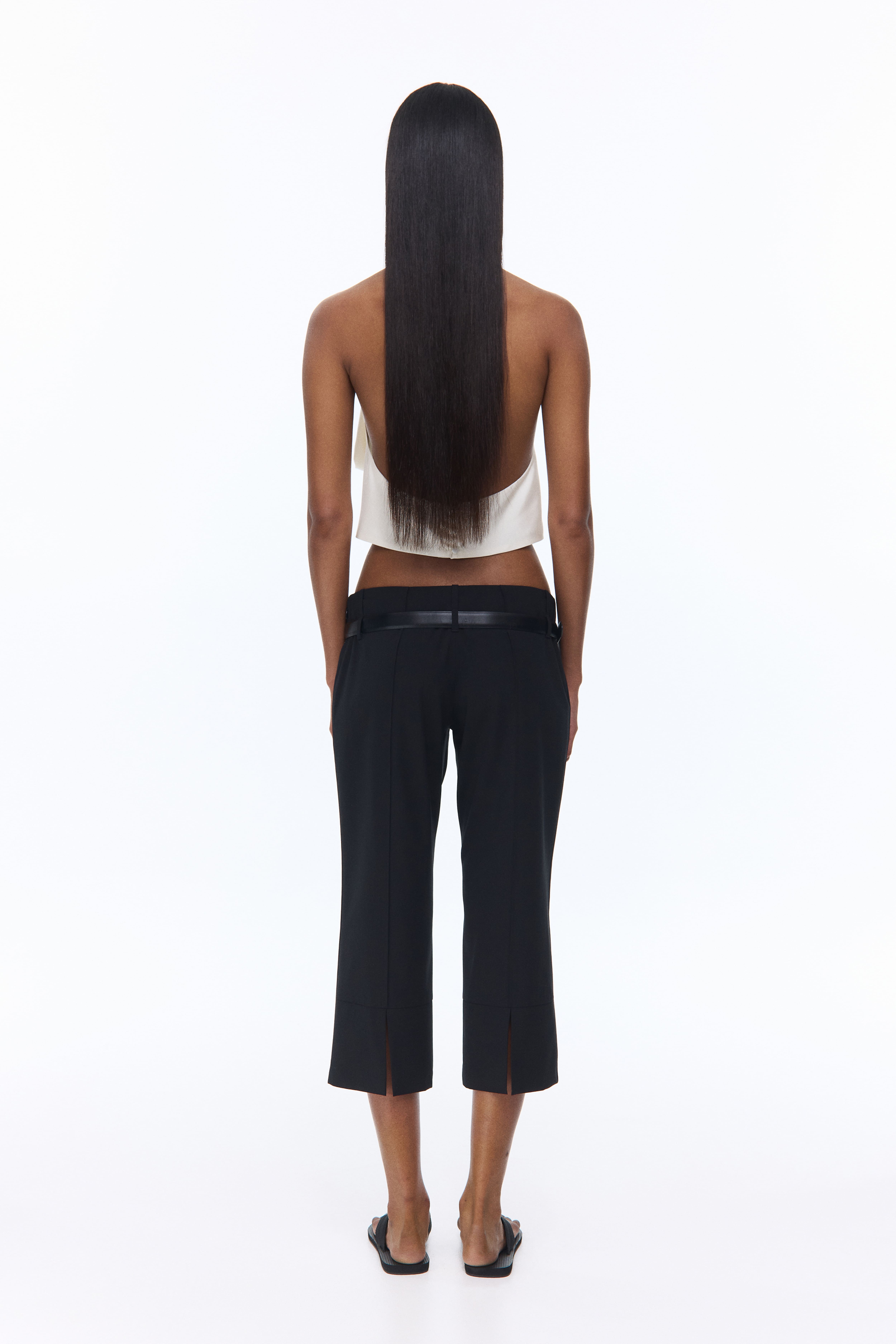 Wool Capri Pants