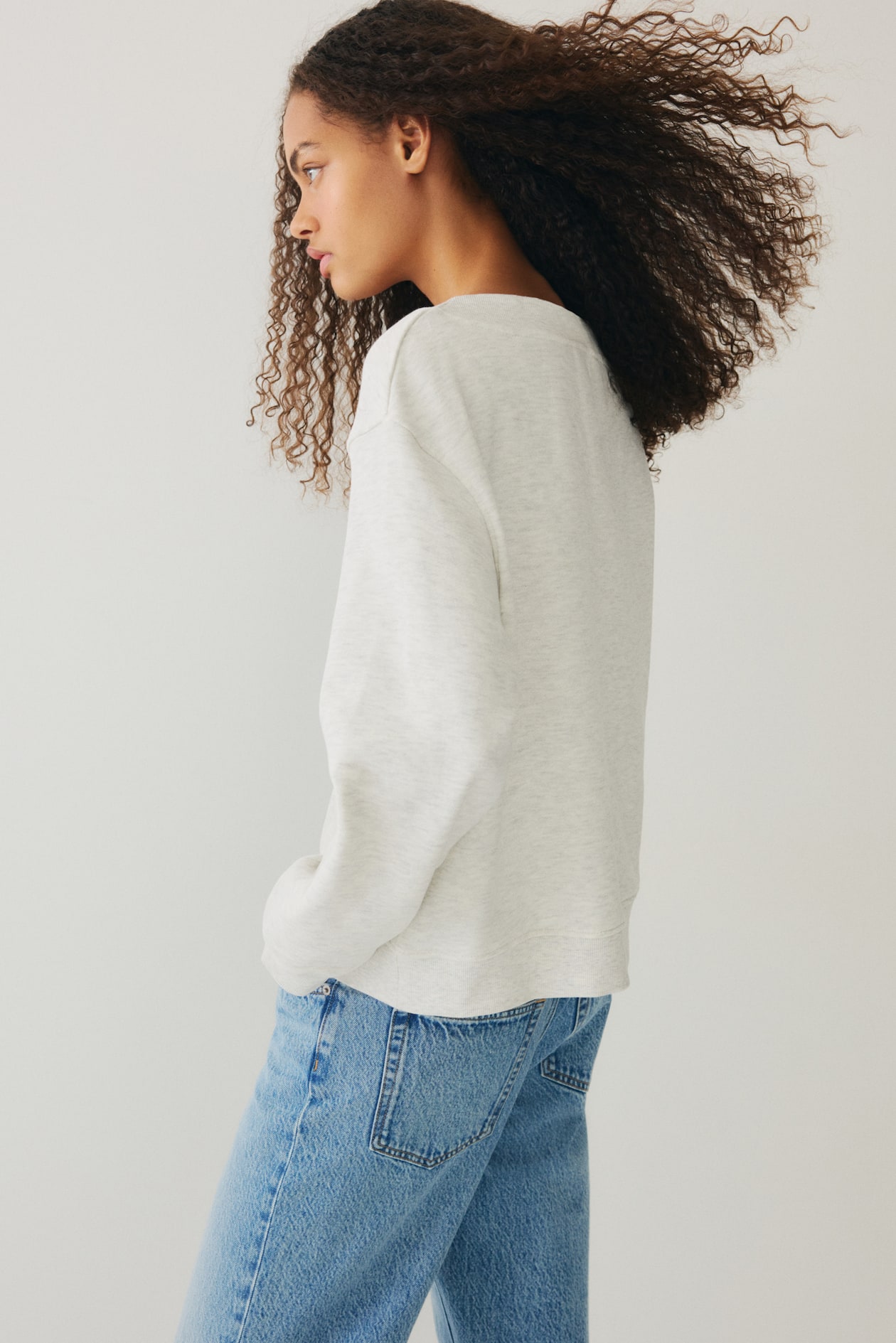 V-Neck Sweatshirt - image 2