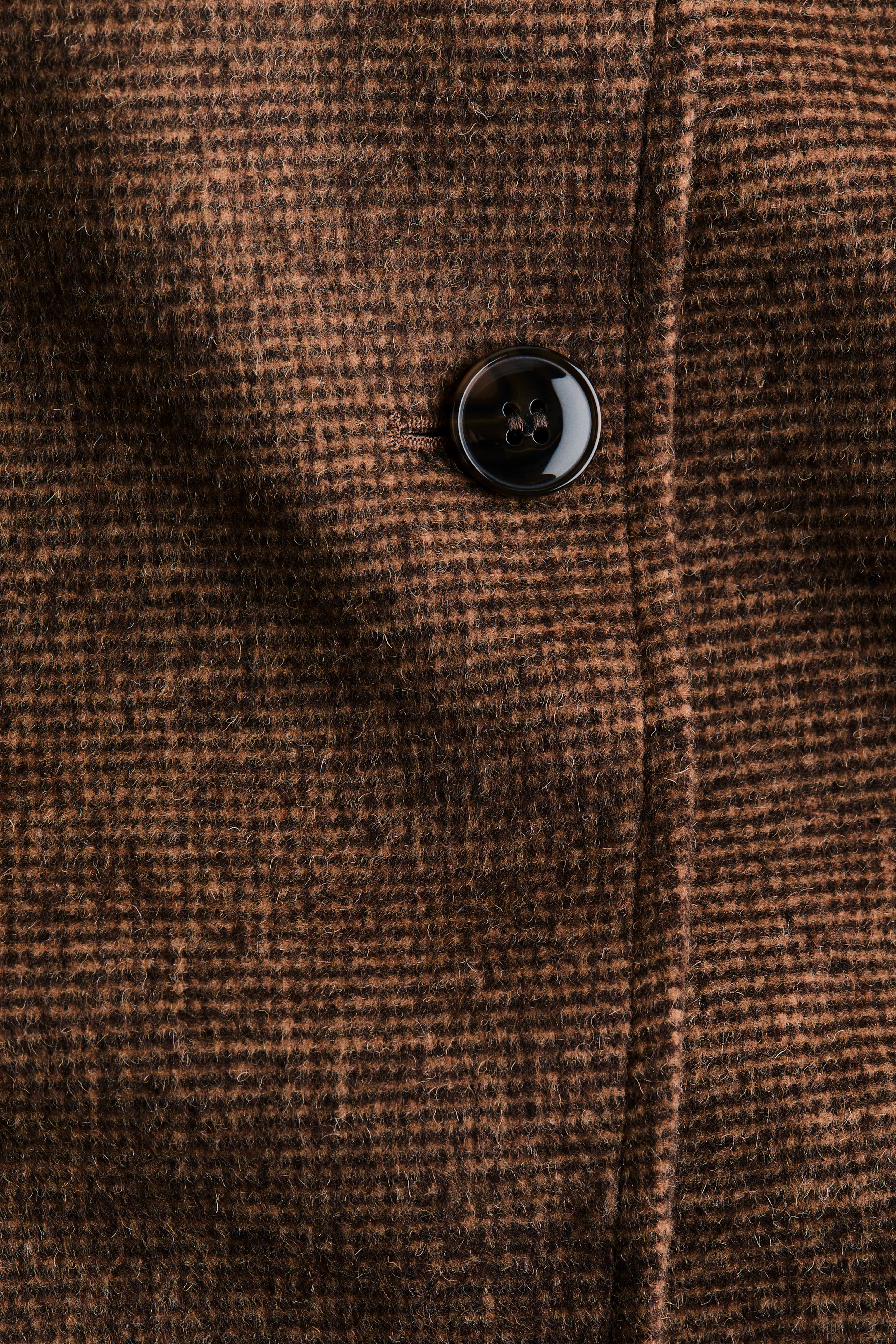 Felted Funnel-Collar Jacket