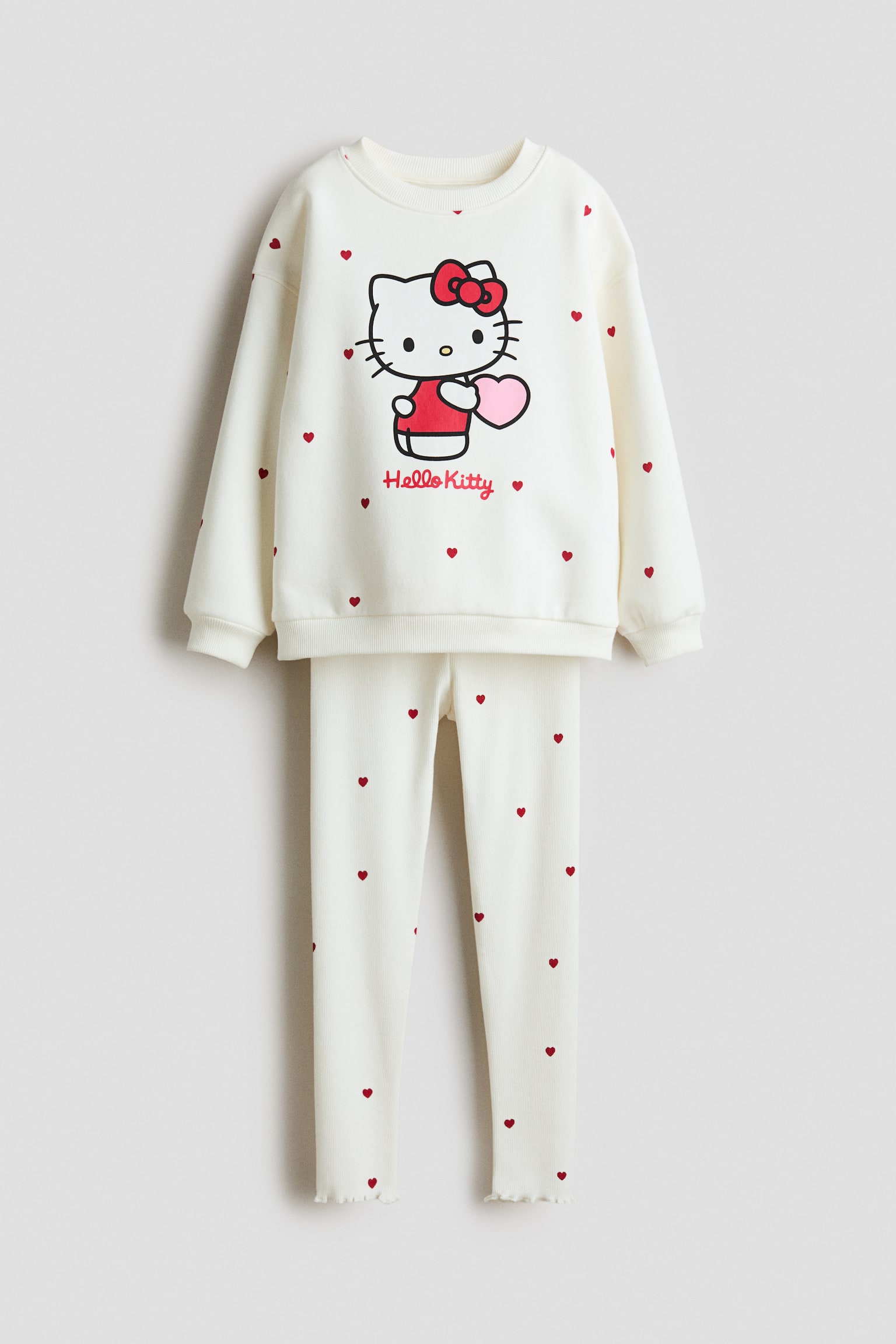 2-teiliges Set mit Shirt und Leggings - Cremefarben/Hello Kitty/Weiß/Minnie Maus/Hellrosa/Eiskönigin/Helllila/Minnie Maus/Hellblau/Cinnamoroll/Marineblau/Lilo & Stitch/Weiß/Peppa Wutz/Rosa/Cinderella/Helllila/PAW Patrol