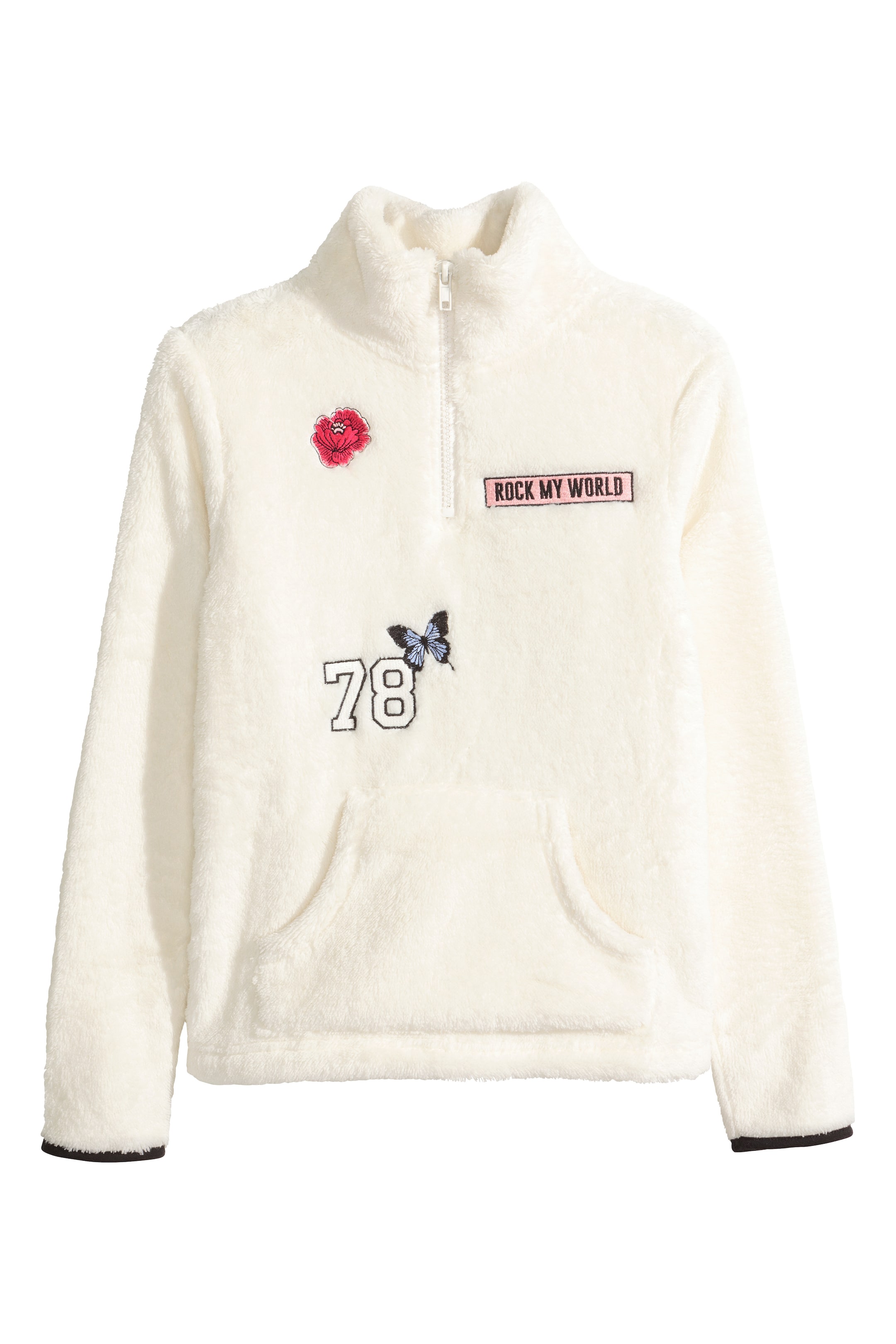 View larger image: Fluffy jumper - Natural white - Kids | H&M GB 1
