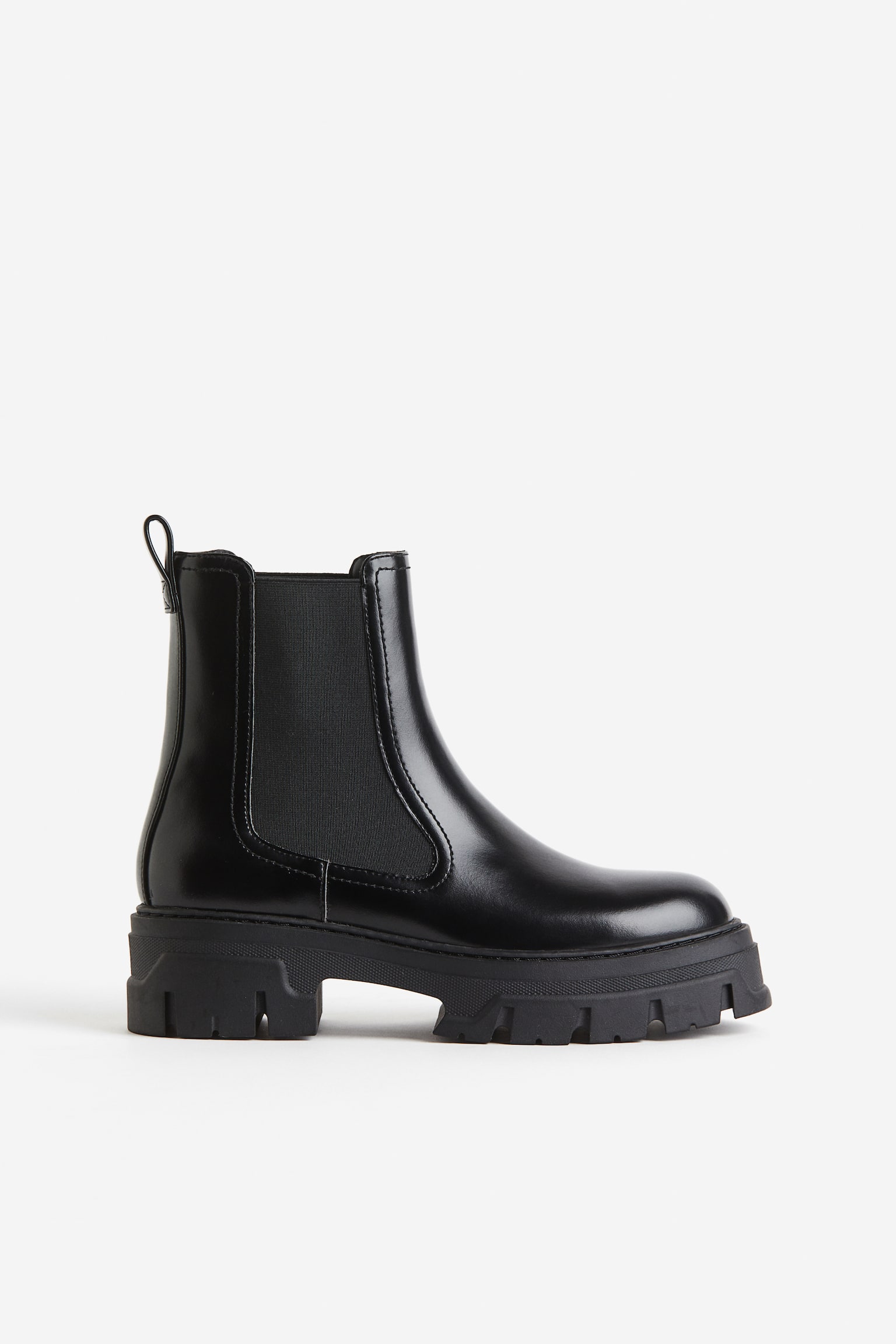 Chunky Chelsea Boots - Black - 2