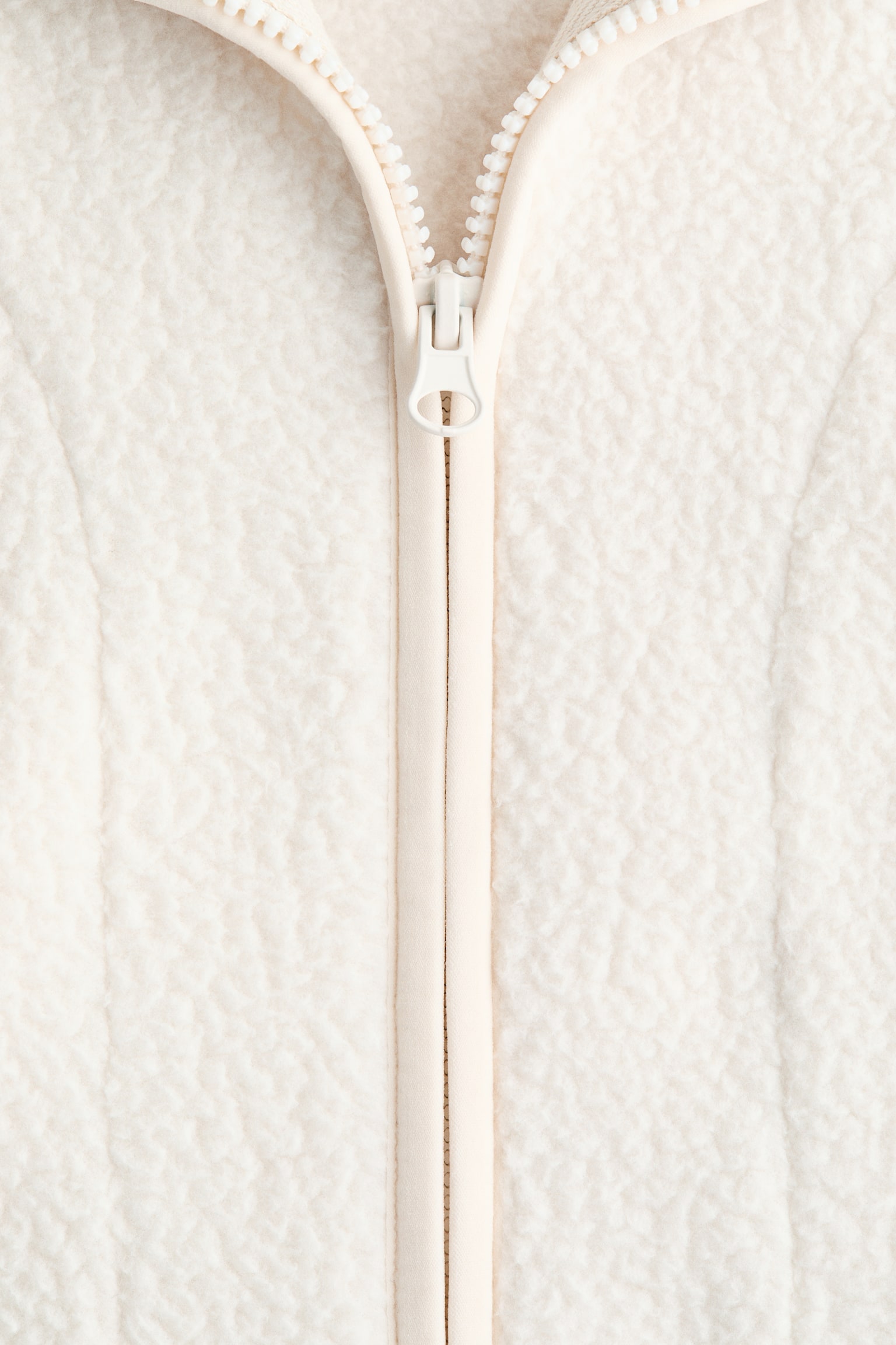 Teddy sports jacket - Ivory/Warm brown/Soft sand beige/Black - 2