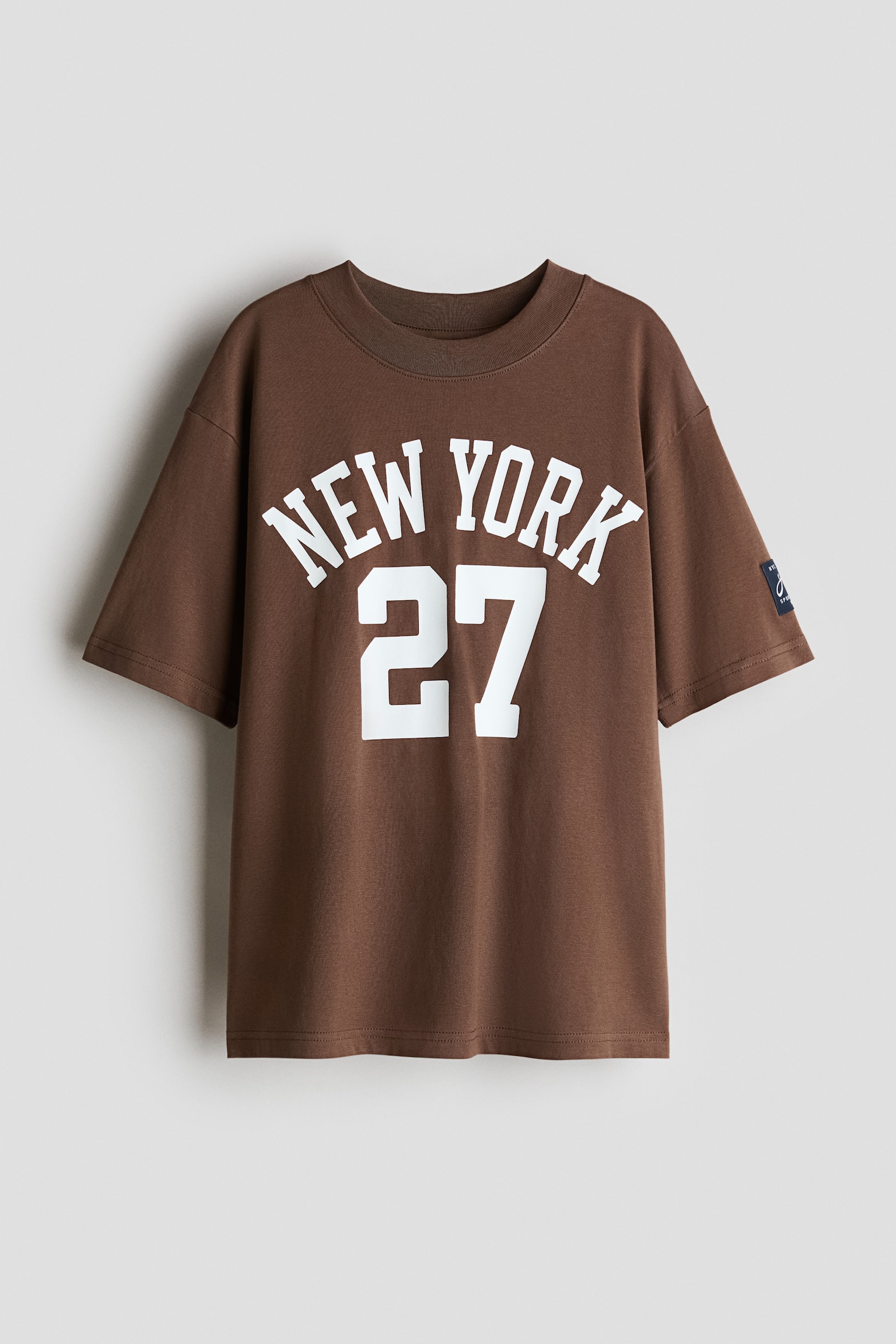 Loose-fit printed T-shirt - Brown/New York/Cream/Effortless/Light blue/Tie-dye/White/State Champions 98/White/Marbled/Cream/Graffiti/Grey/Los Angeles/Red/Skate/White/Graffiti/White/Turtles - 2