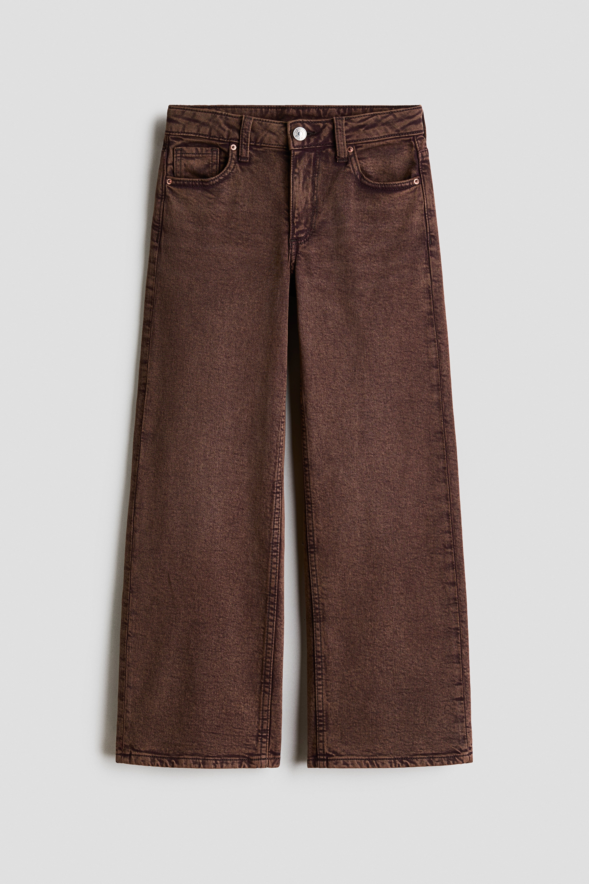 Wide Leg Jeans - Brown/Light denim blue/Light denim grey/Dark denim blue/Denim blue/Denim blue/Grey/Black/Light blue/Denim grey