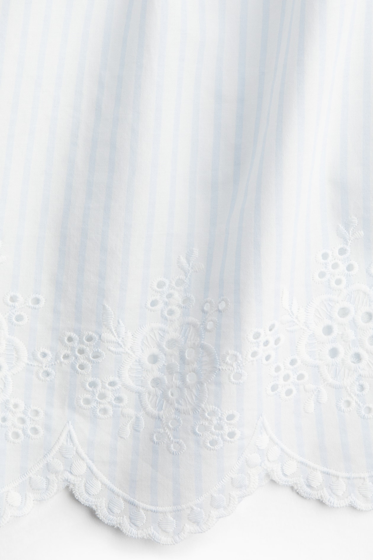 Embroidered Top with Tie Shoulder Straps - image 2