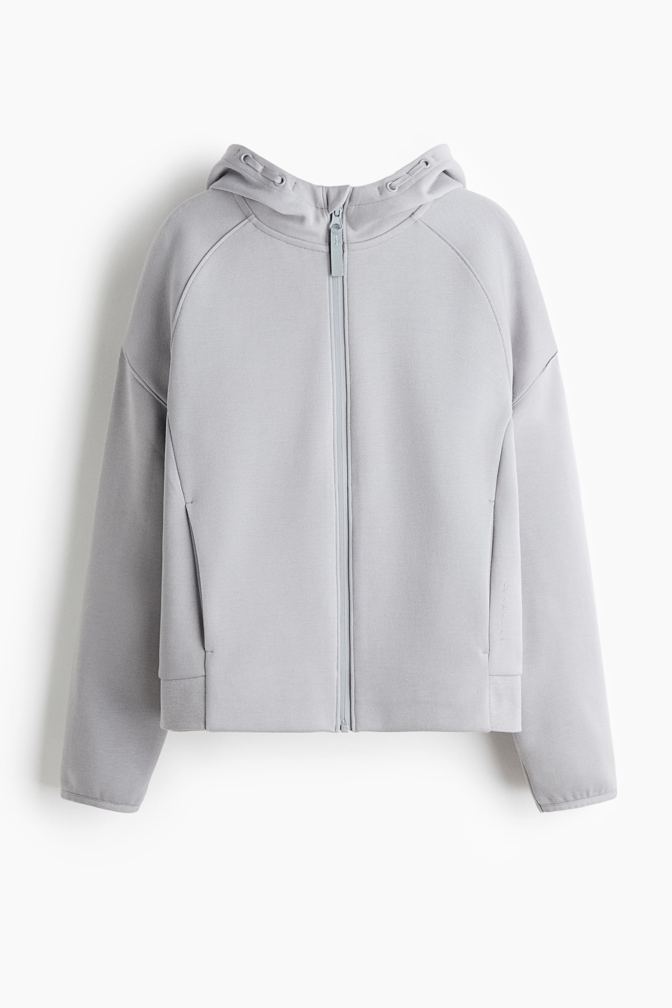 Ampliar la imagen: Sports zip-through hoodie with DryMove™ - Gris tenue - Kids | H&M MX 5
