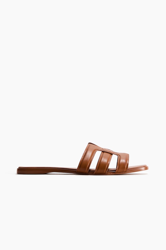 Sandalias - Marrón/Marrón oscuro/Negro/Beige - 3