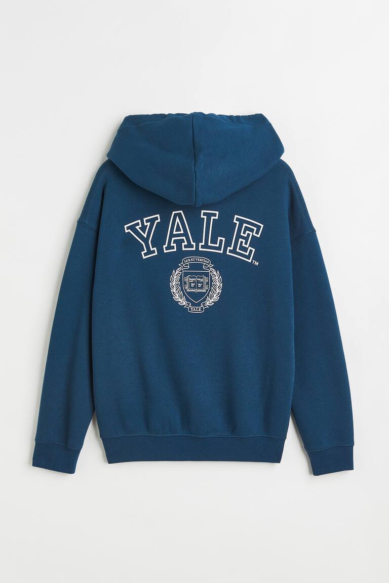 Blue Yale Pull And Bear Yale Pulli Sudadera Yale Pull And Bear