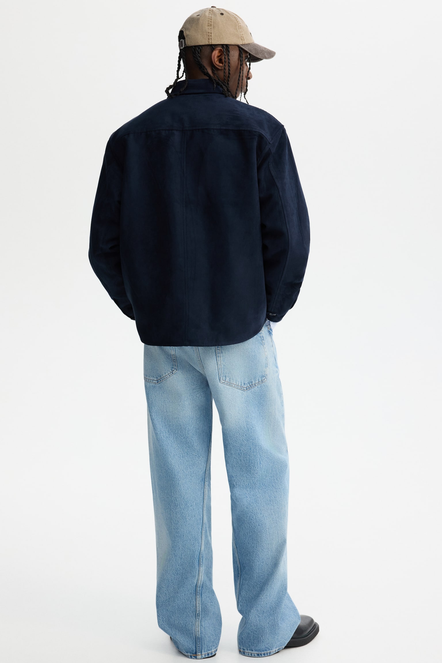 オーバーシャツ - ダークブルー - 3