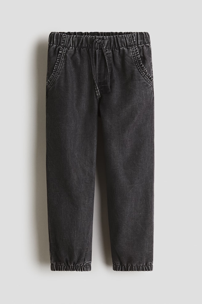 Denim Joggers - Washed denim black/Denim blue/Washed denim blue - 1
