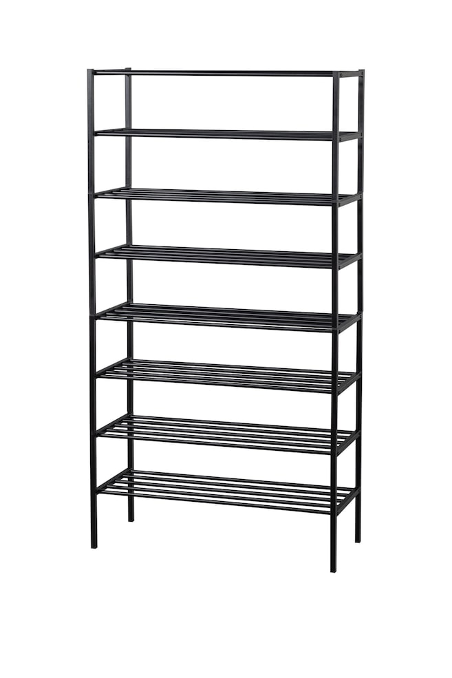 Ferro Schuhe Regal - Stack Von 4 - Schwarz - 1