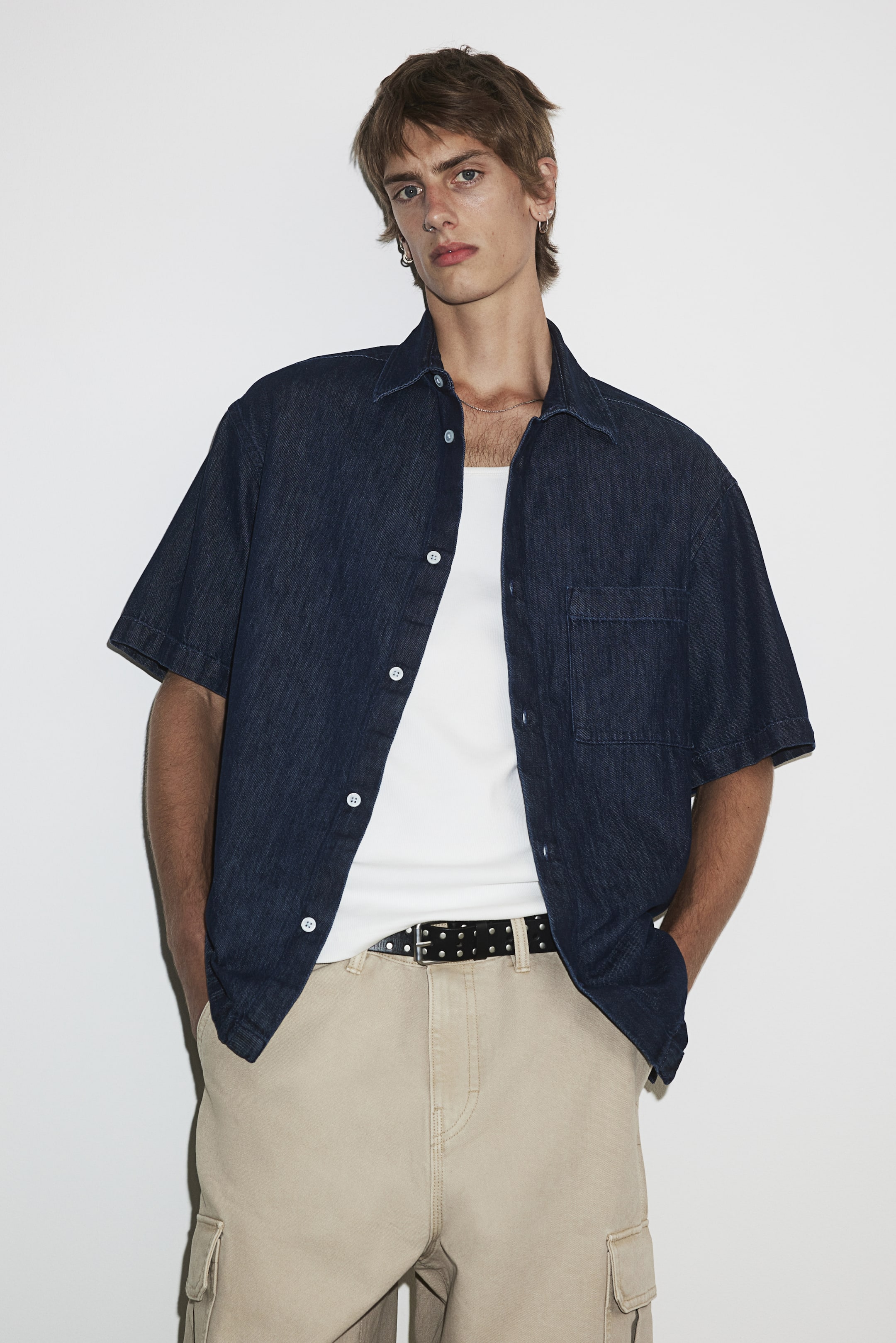 Loose-fit Denim Shirt