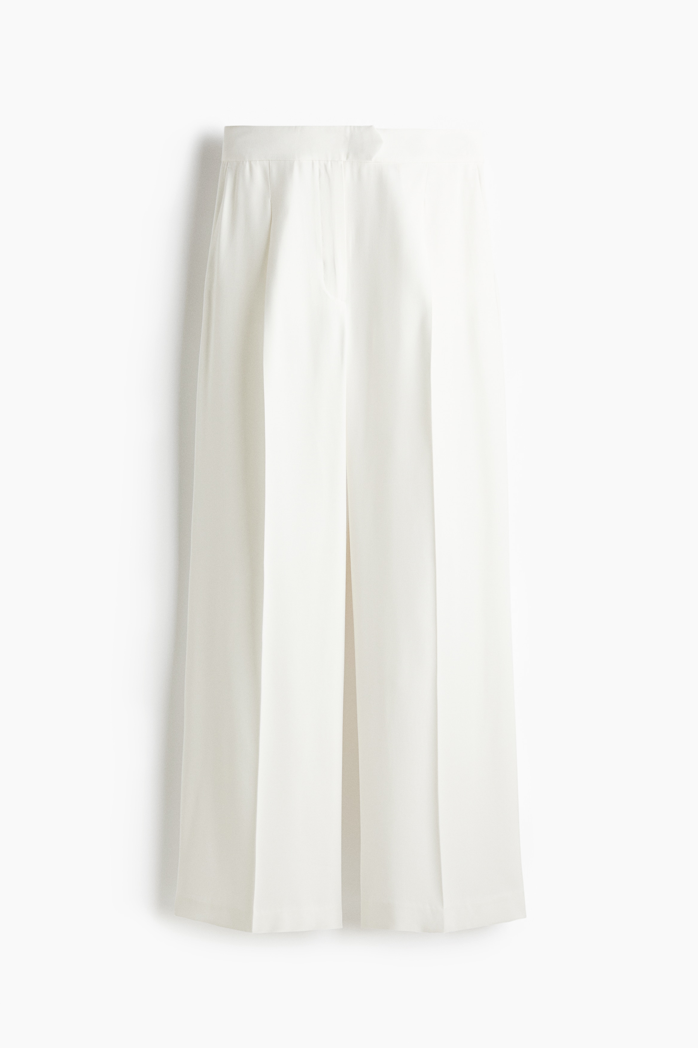 Vid bukse - Hvit/Mørk brun