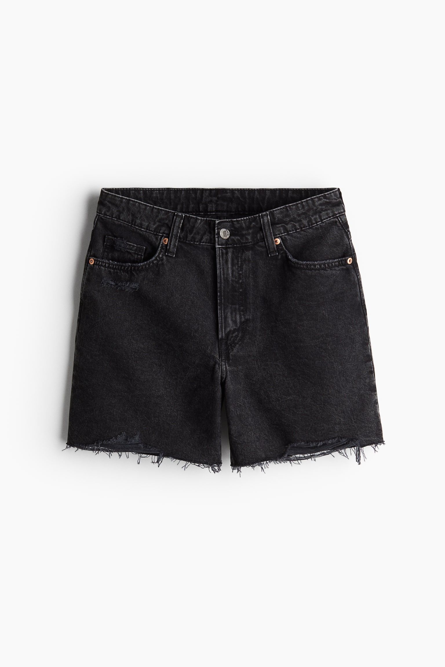 Bermuda High Denim shorts - Black/Denim blue/Pale denim blue - 2