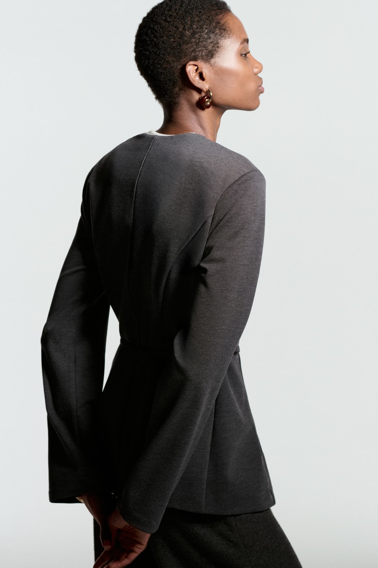 Ponte Blazer with Belt - image 5