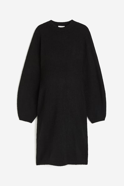 MAMA Robe en maille - Noir - FEMME | H&M FR