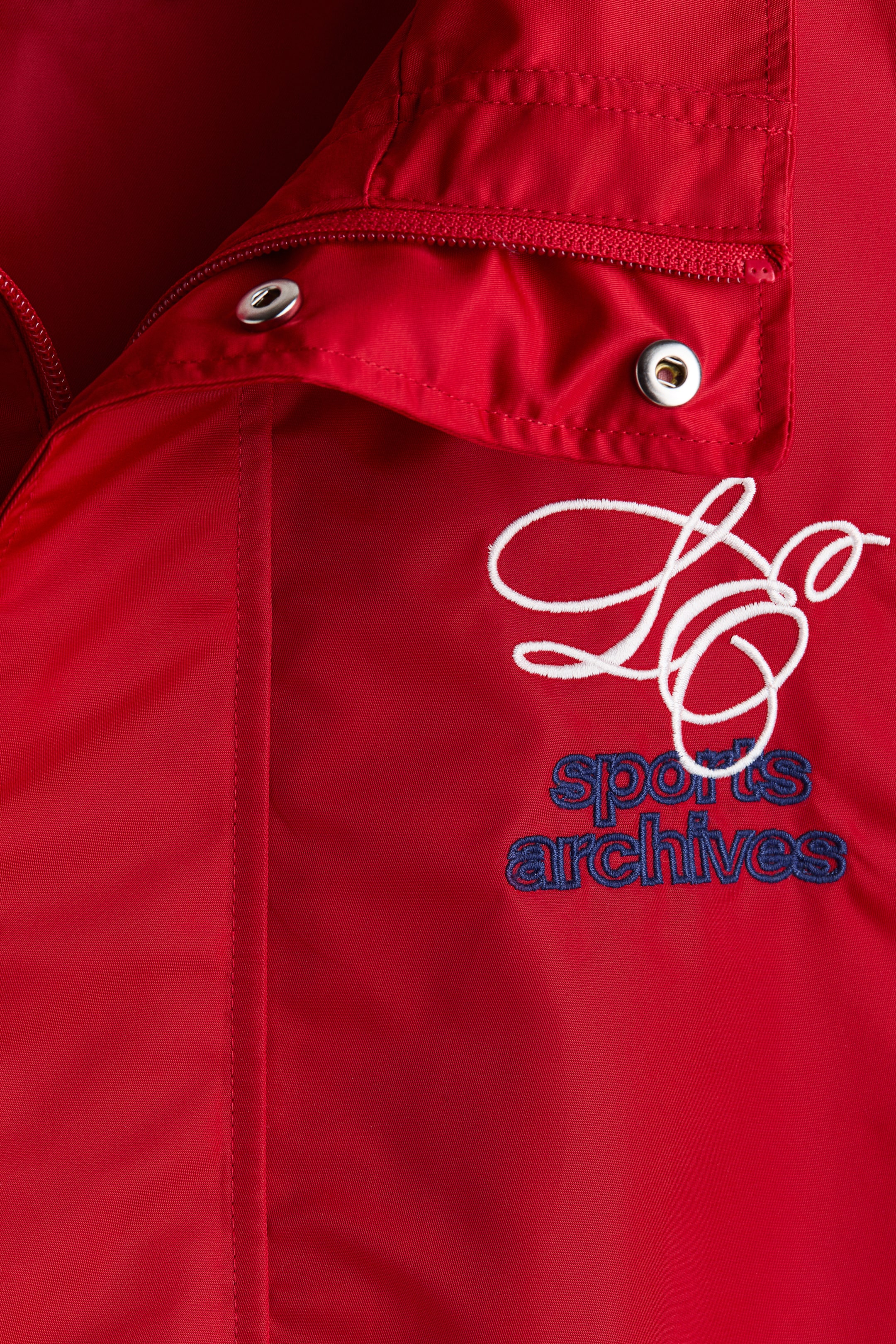 Мужские куртки H&M Loose-Fit Embroidered-Motif Nylon Track Jacket — фото 7