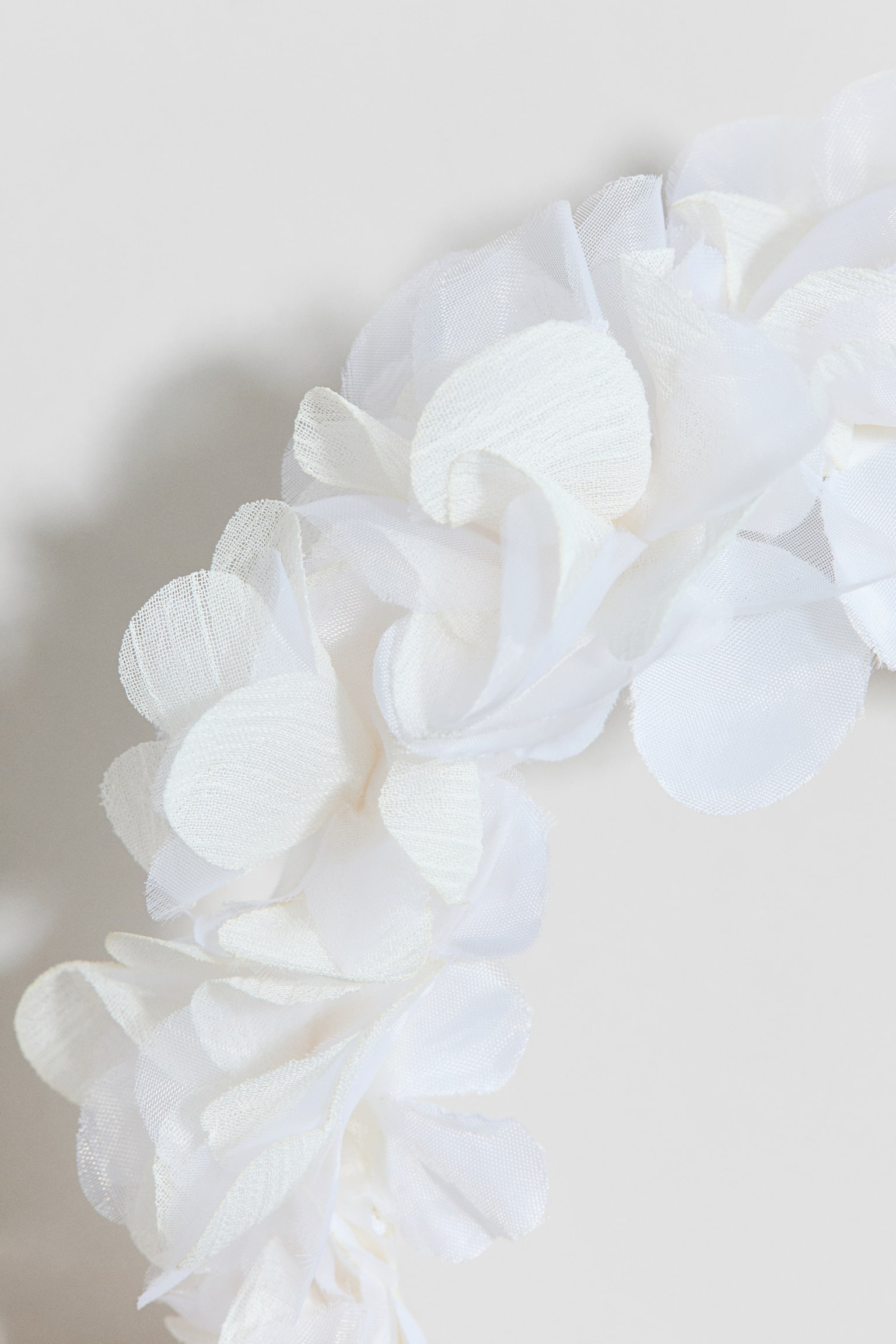 Serre-tête avec applications florales - Crème - 2