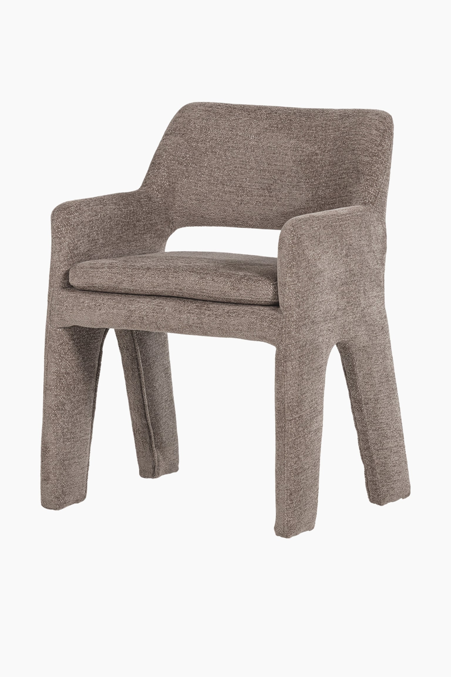 Chaise De Salle À Manger Bigfoot - Taupe/Beige - 1