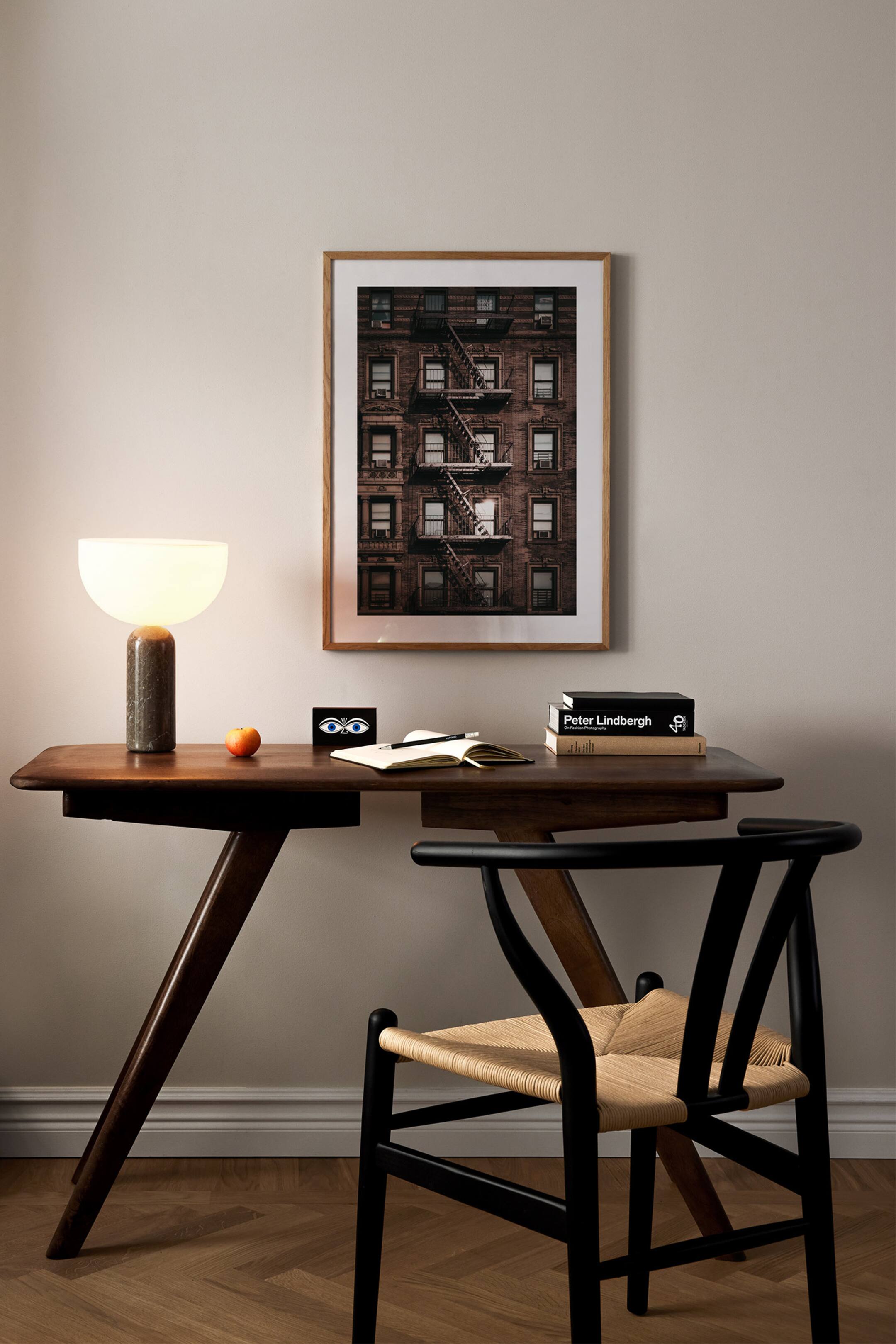 Zobacz większy obraz: Brown New York Facade Plakat - Brązowy - Postery - HOME | H&M PL 1