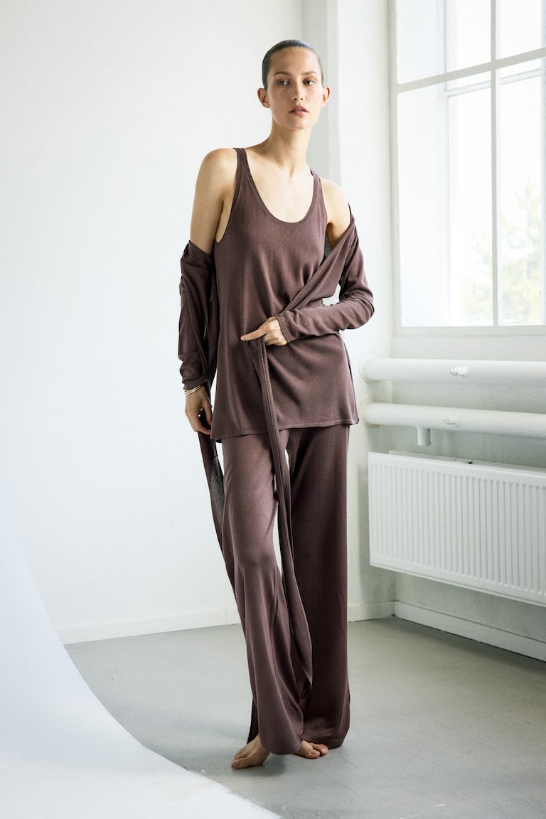 Pantalone od finog pletiva