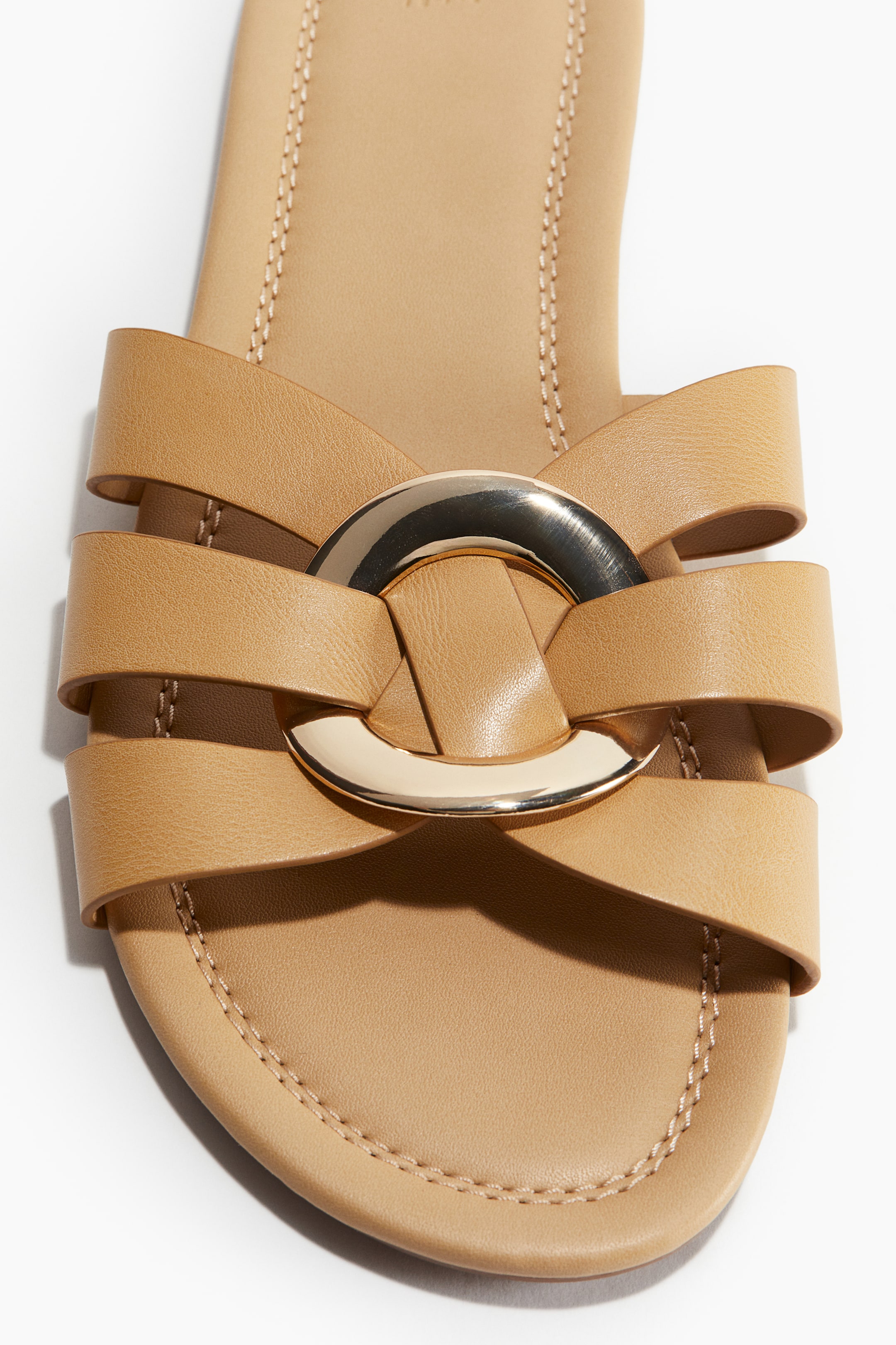 Intertwined-strap Sandals - Beige - Ladies | H&M US