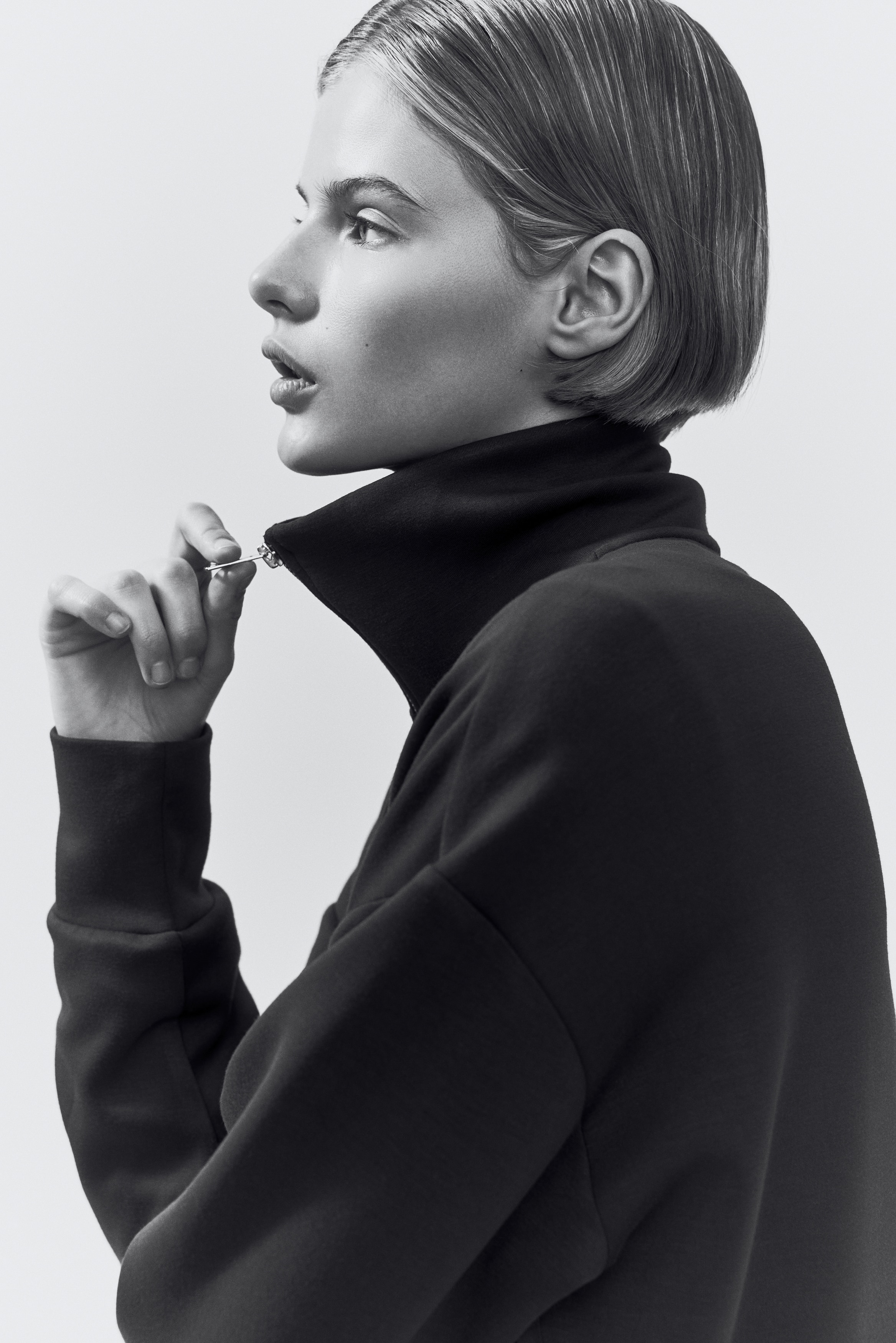 Jersey Track JacketModel