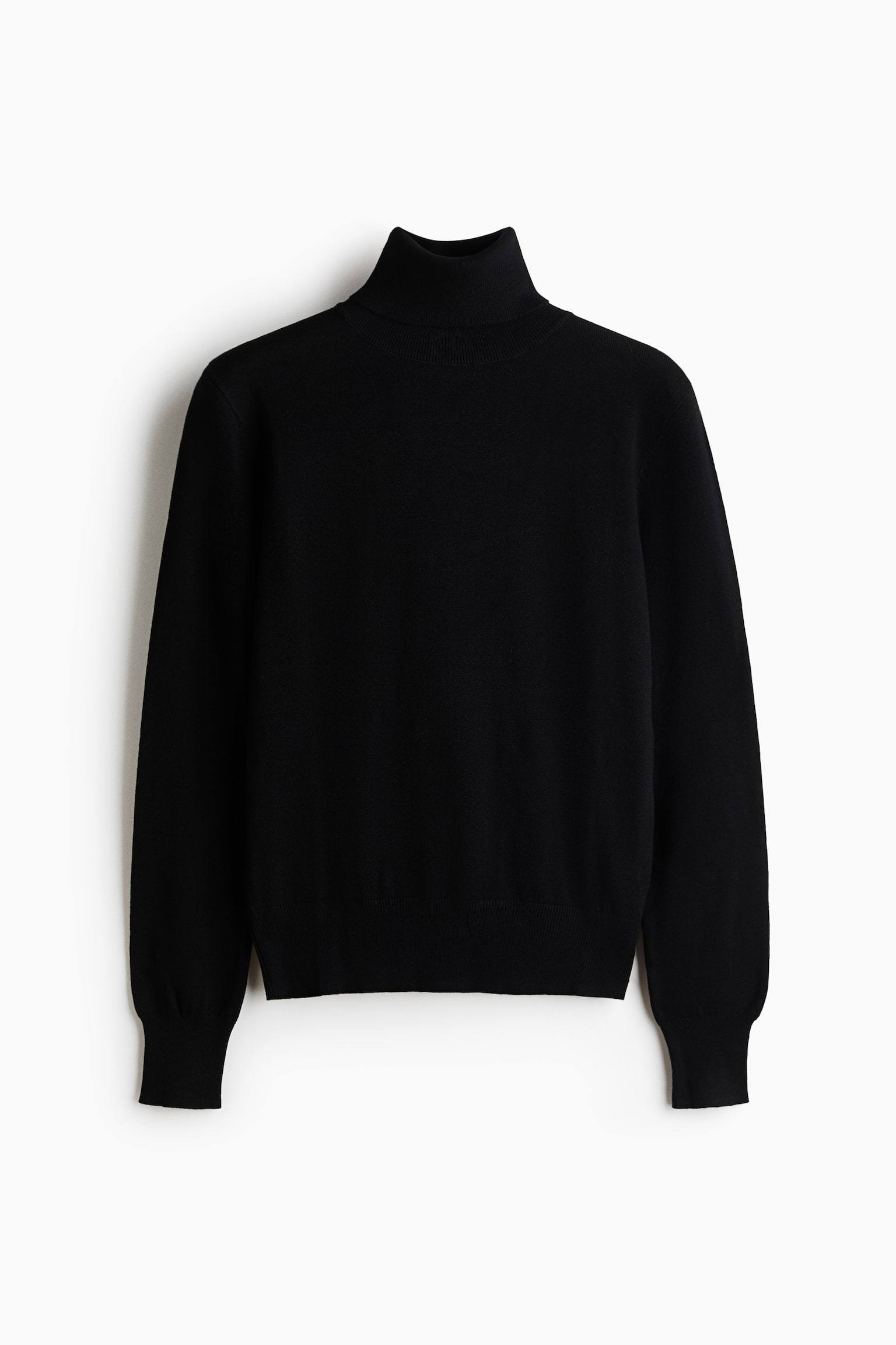 Turtleneck Sweater - Black/Brown/White/Dark brown/Grey marle - 1