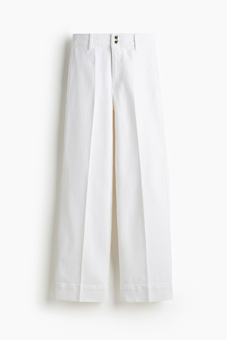 Wide High Jeans