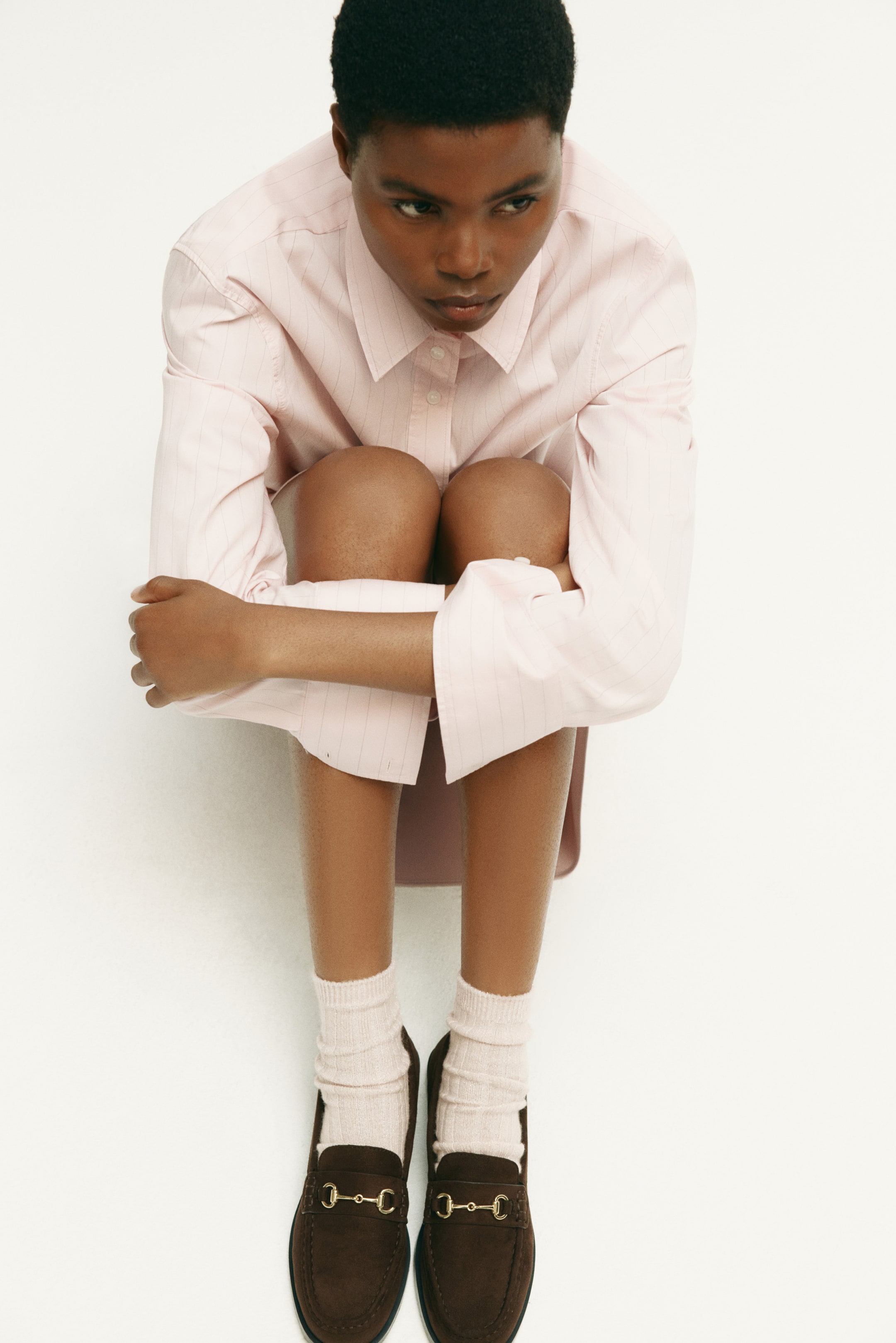 Agrandir l'image: Chaussettes scintillantes - Rose ancien clair - FEMME | H&M BE 1