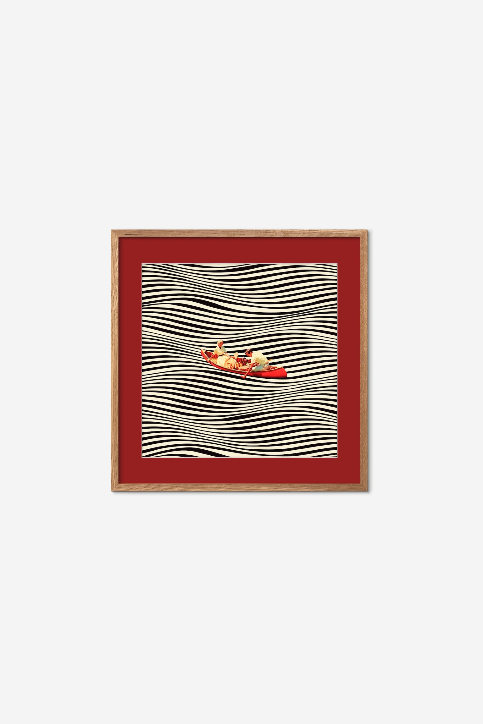 Taudalpoi - The Real Boat Trip (framed) - Veelkleurig - 1