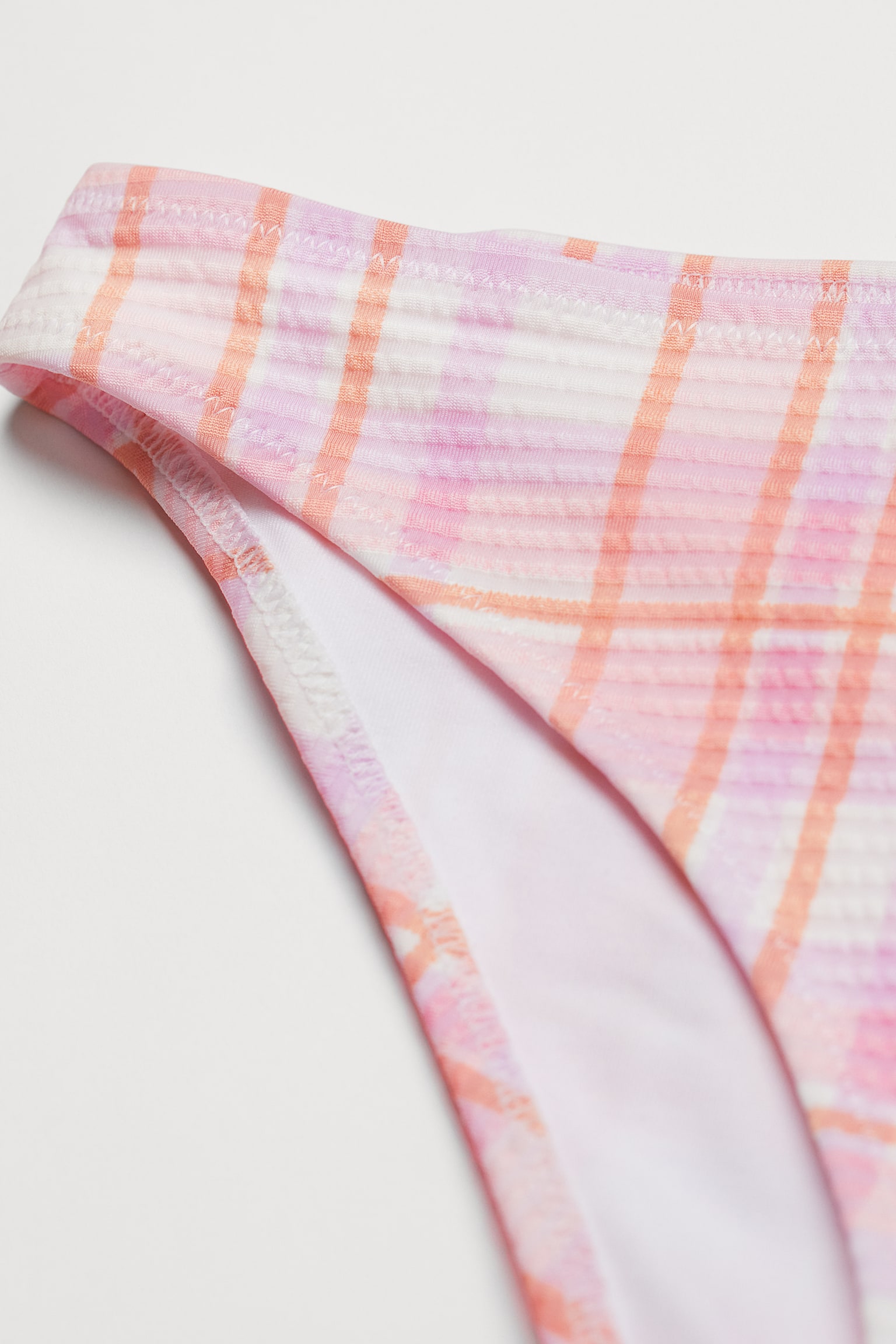 Bikini bottoms - Pink/Checked - 2