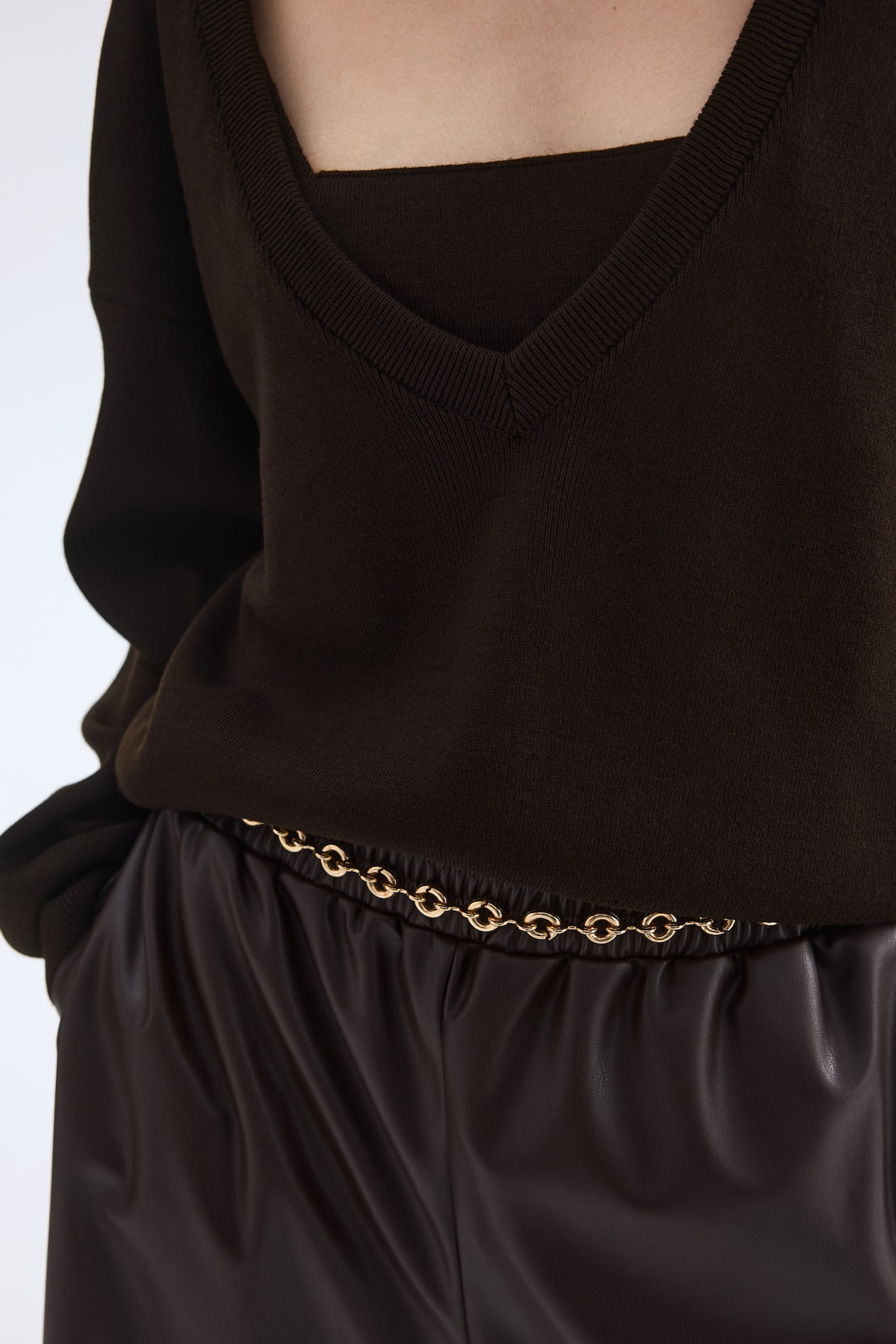 V-Neck Sweater - image 3
