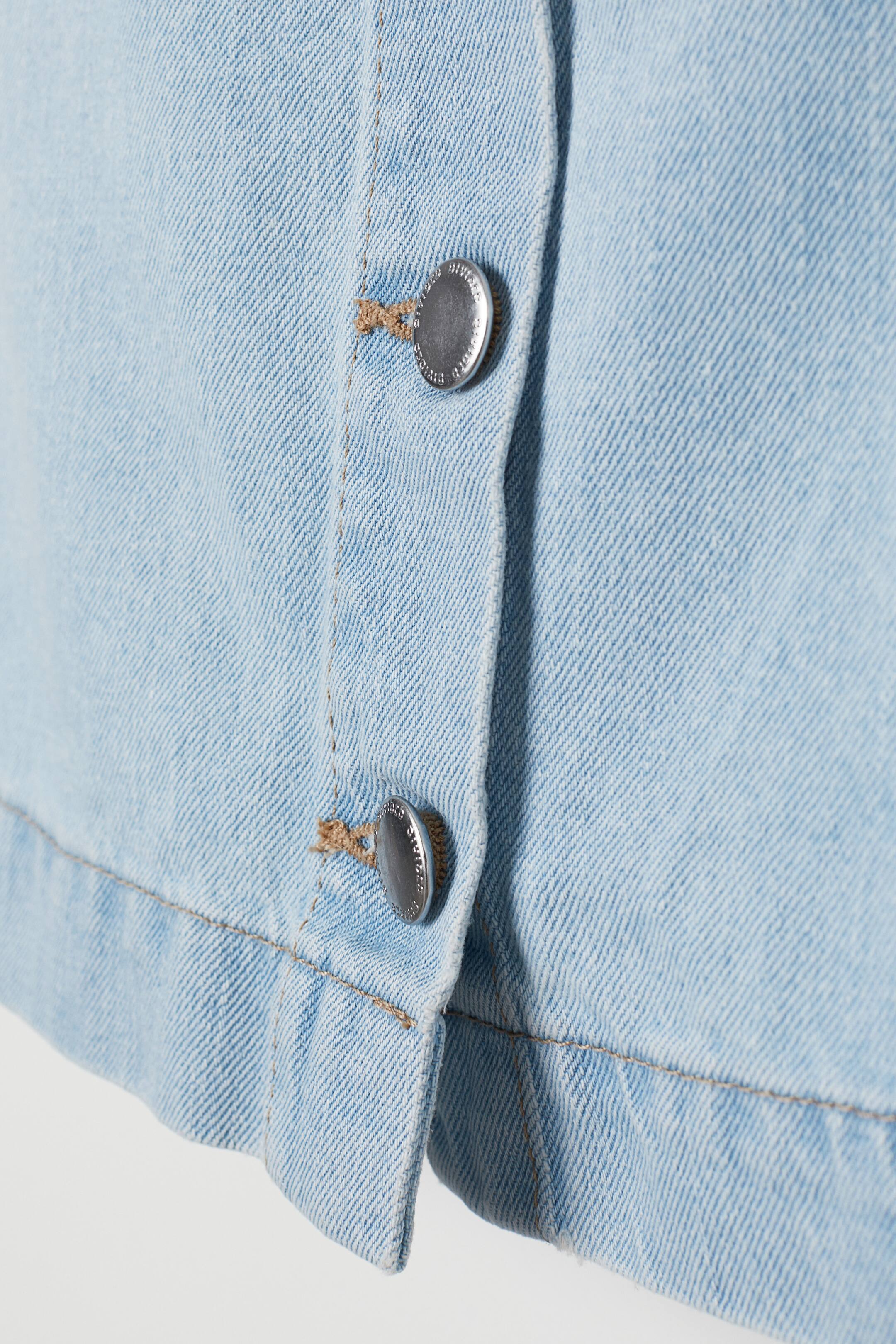 Agrandir l'image: H&M+ Jupe trapèze - Bleu denim clair - FEMME | H&M FR 2