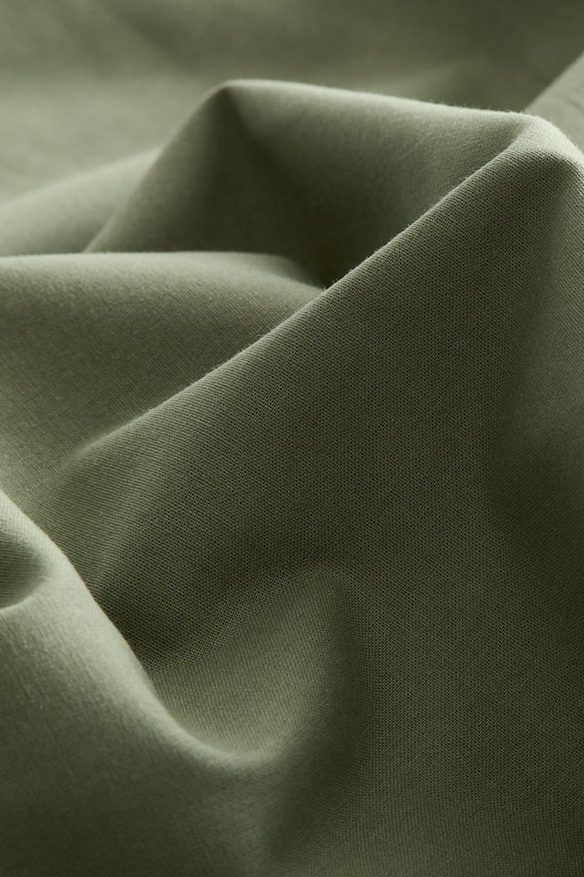 Cotton Pillowcase-Khaki green - 3