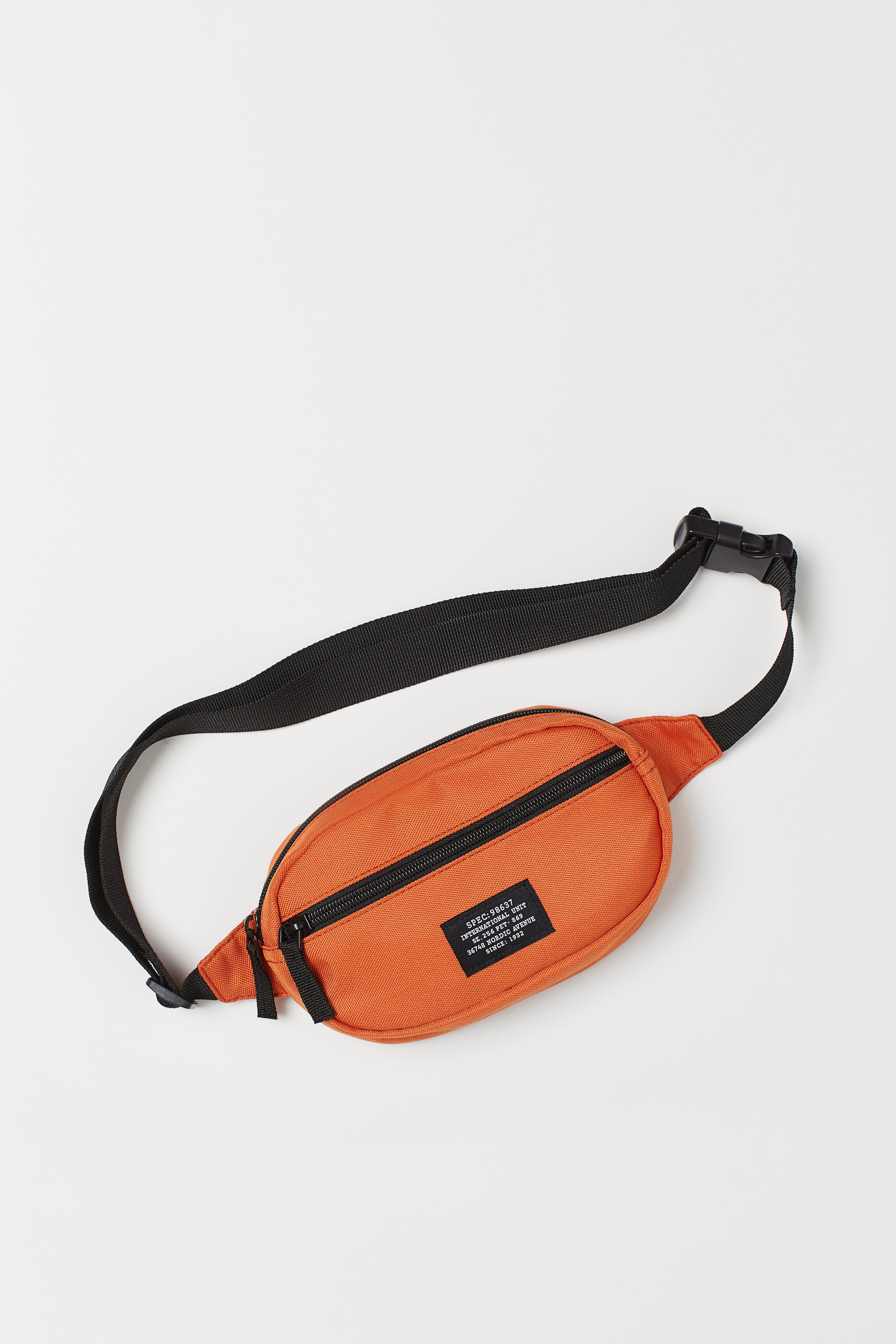 Oval waist bag