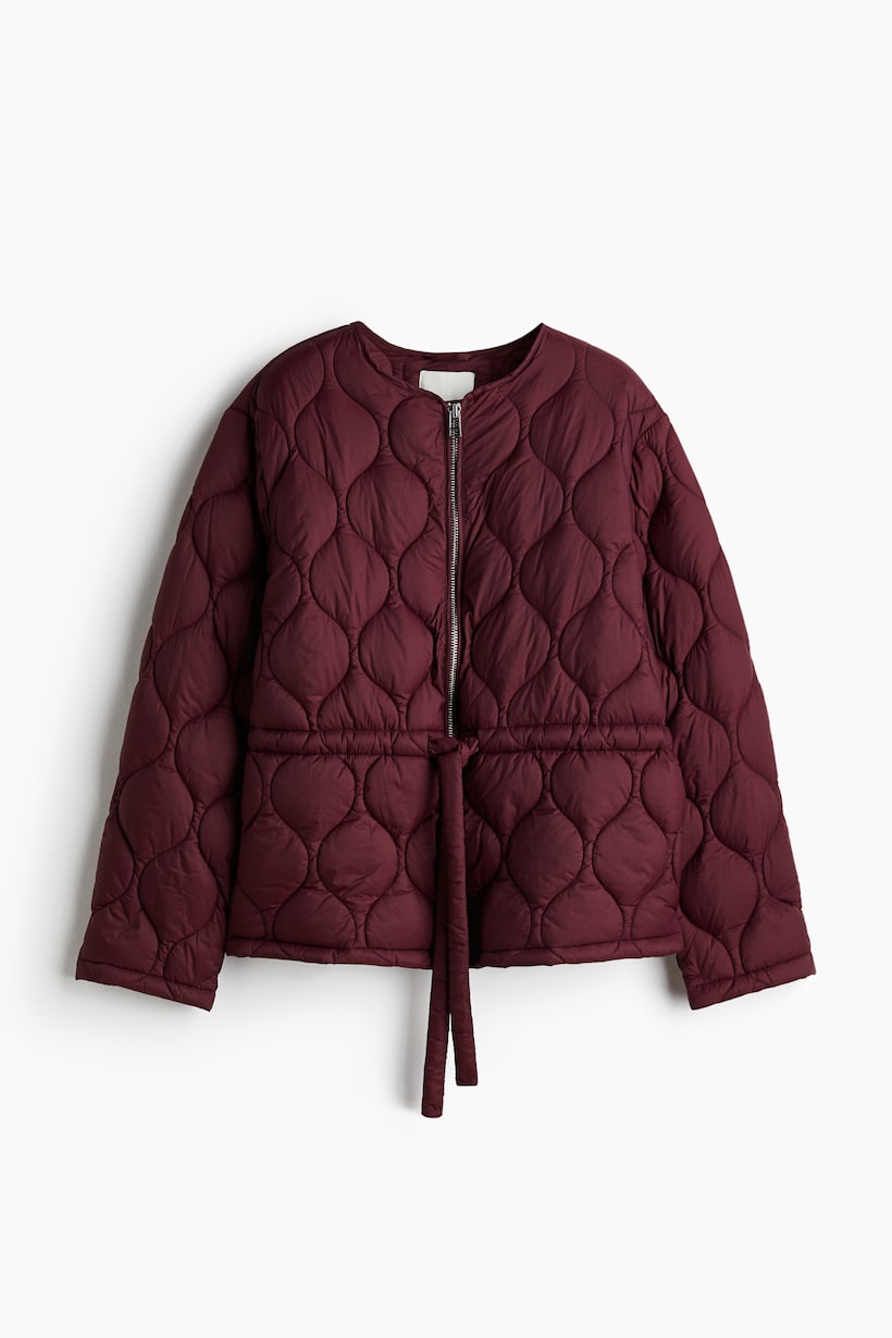 Madewell Quilted Oversized Bomber Jacket Quilted Oversized Bomber